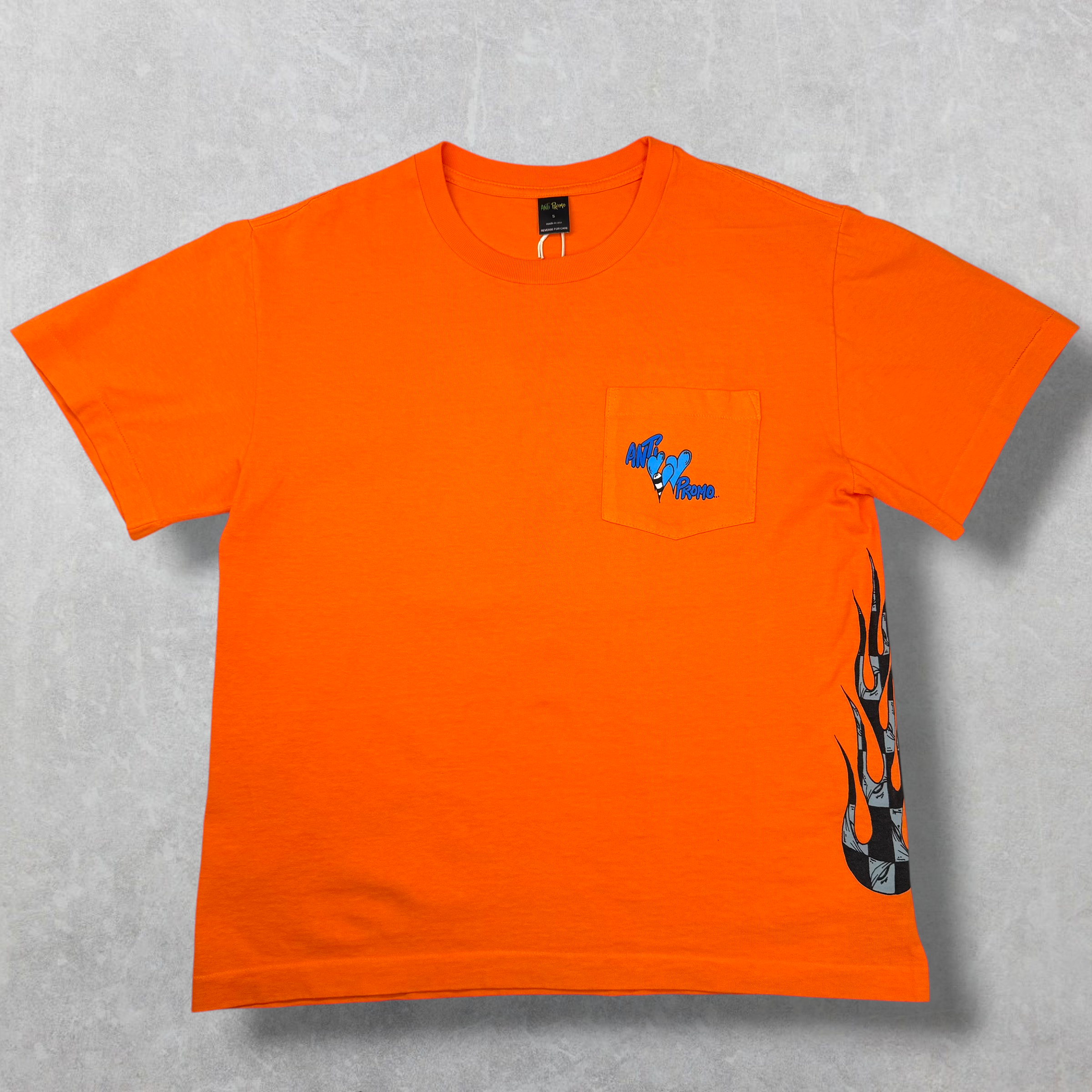 Matty Boy Anti Promo Flame orange NYC Tee S