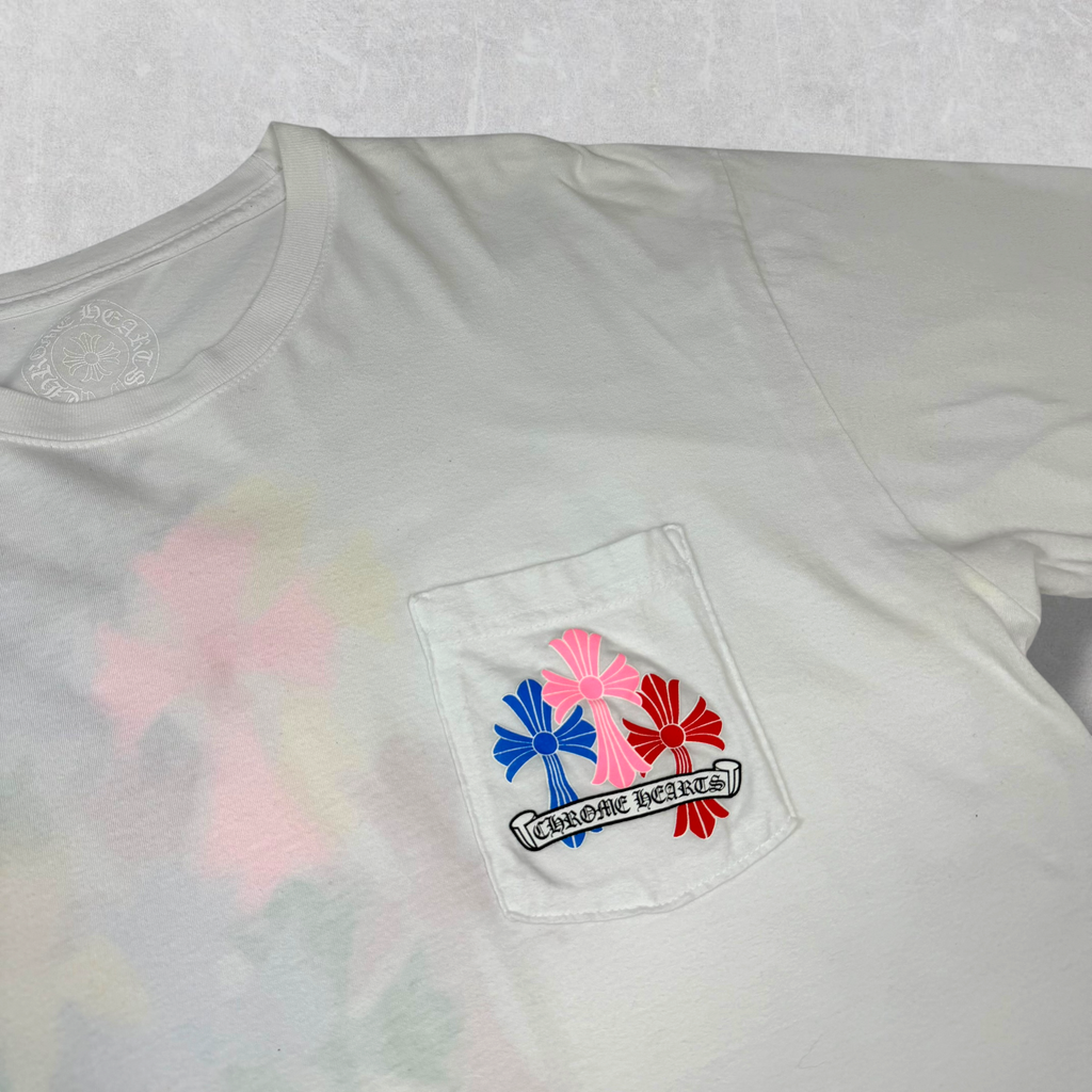 Chrome Hearts Multicolor Cross Cemetery Tee XXL