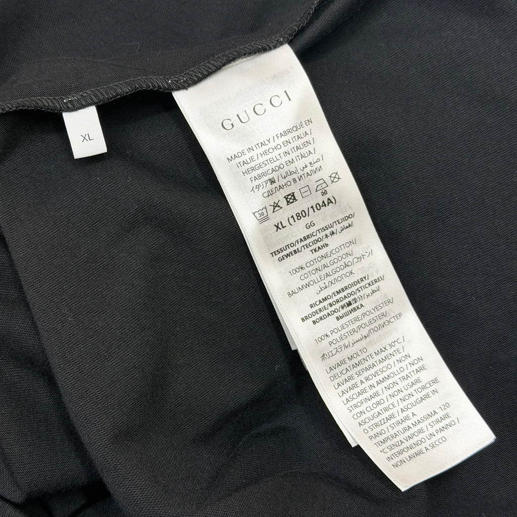 Gucci Multi Logo Tee Black XL