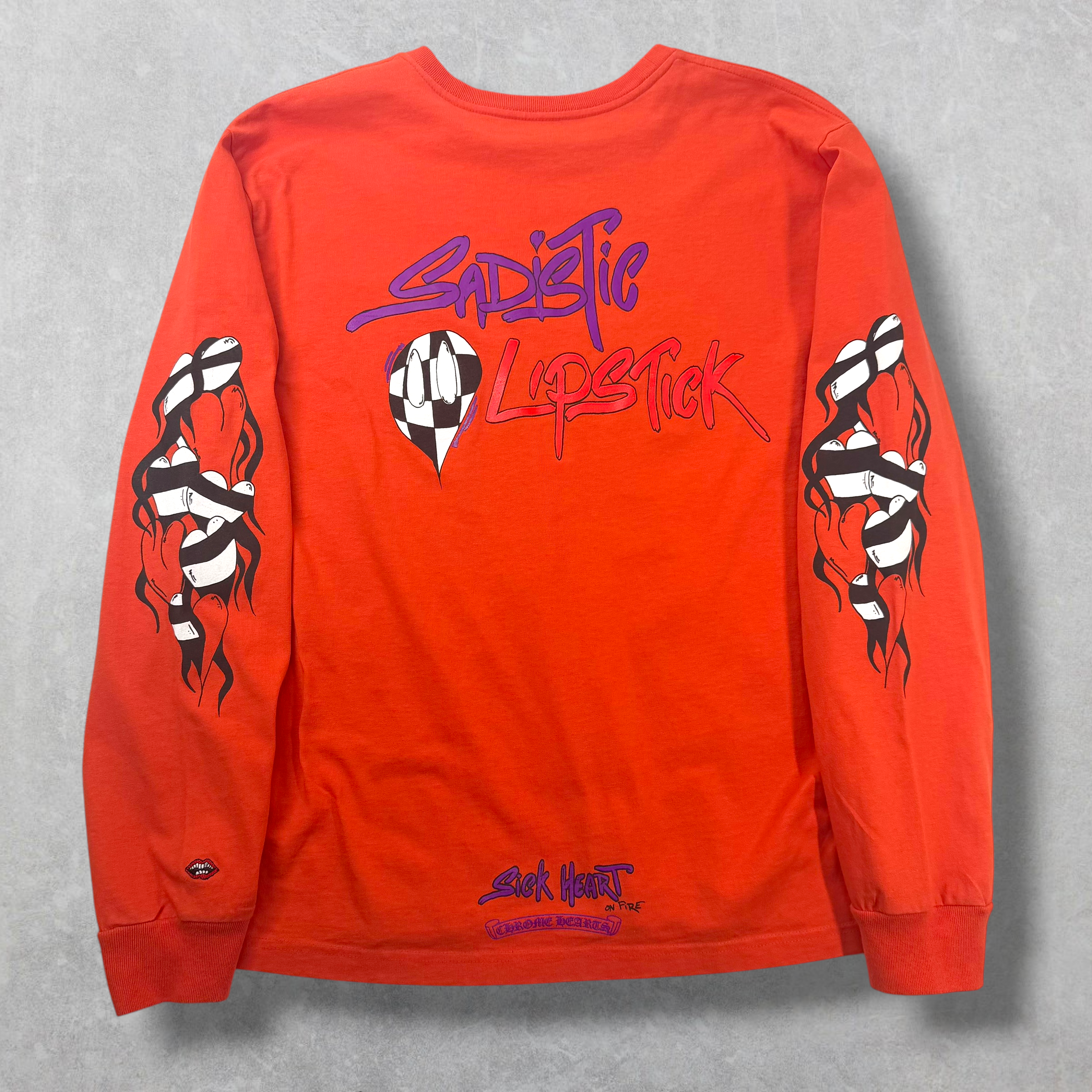 Chrome Hearts Matty Boy 'Sick Heart' Long Sleeve XXL