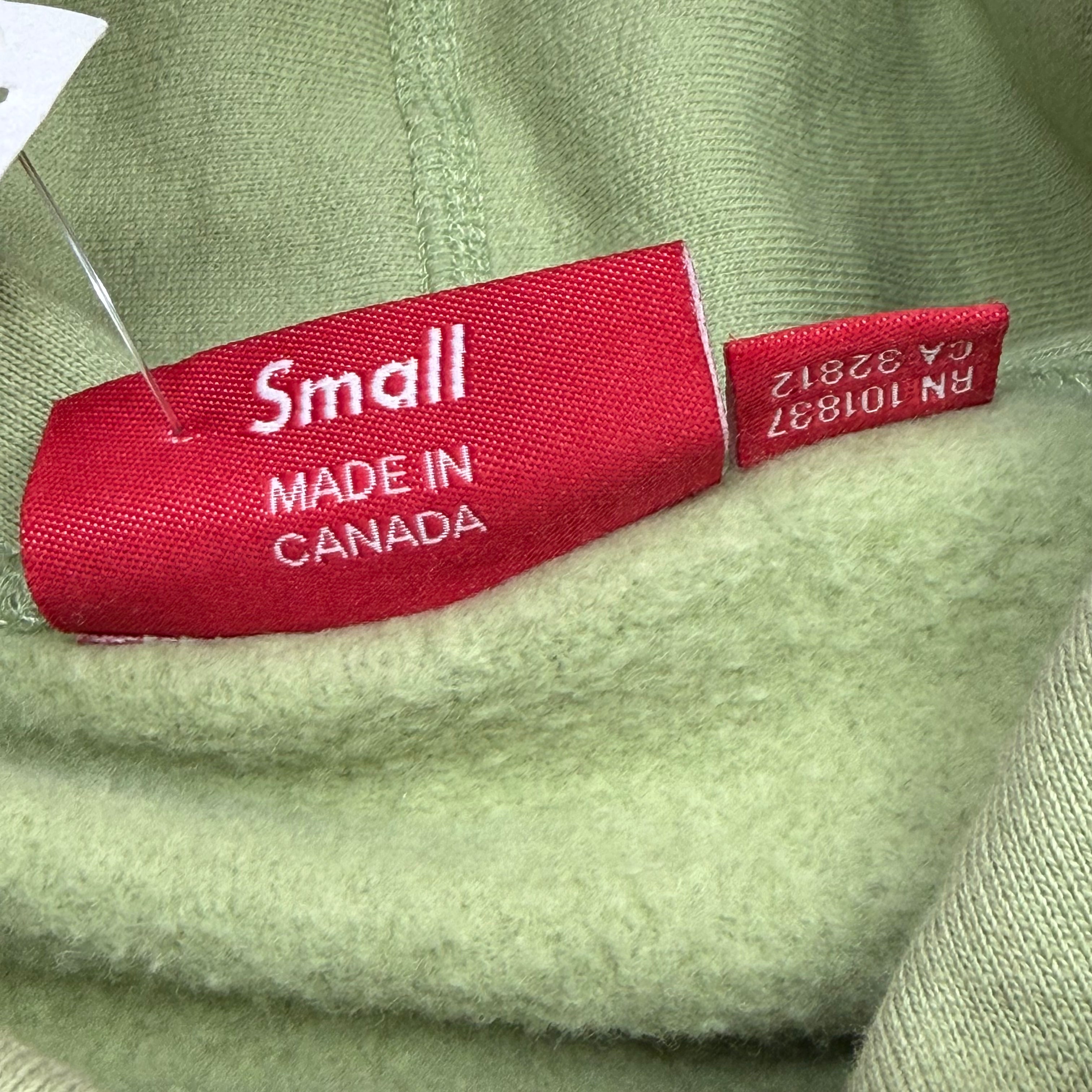 Supreme Box Logo Sage Hoodie S