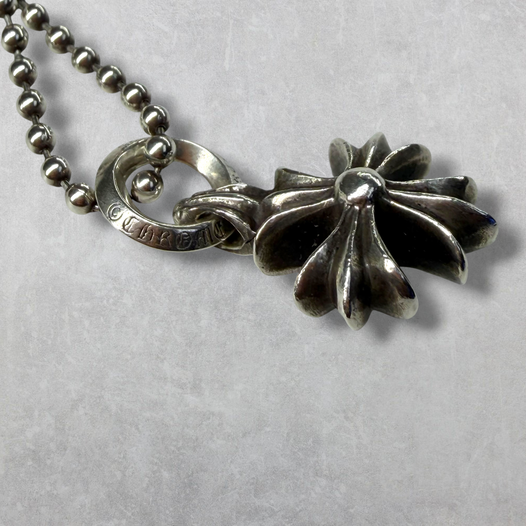 Chrome Hearts CH Plus Pendant w/ Ball Chain