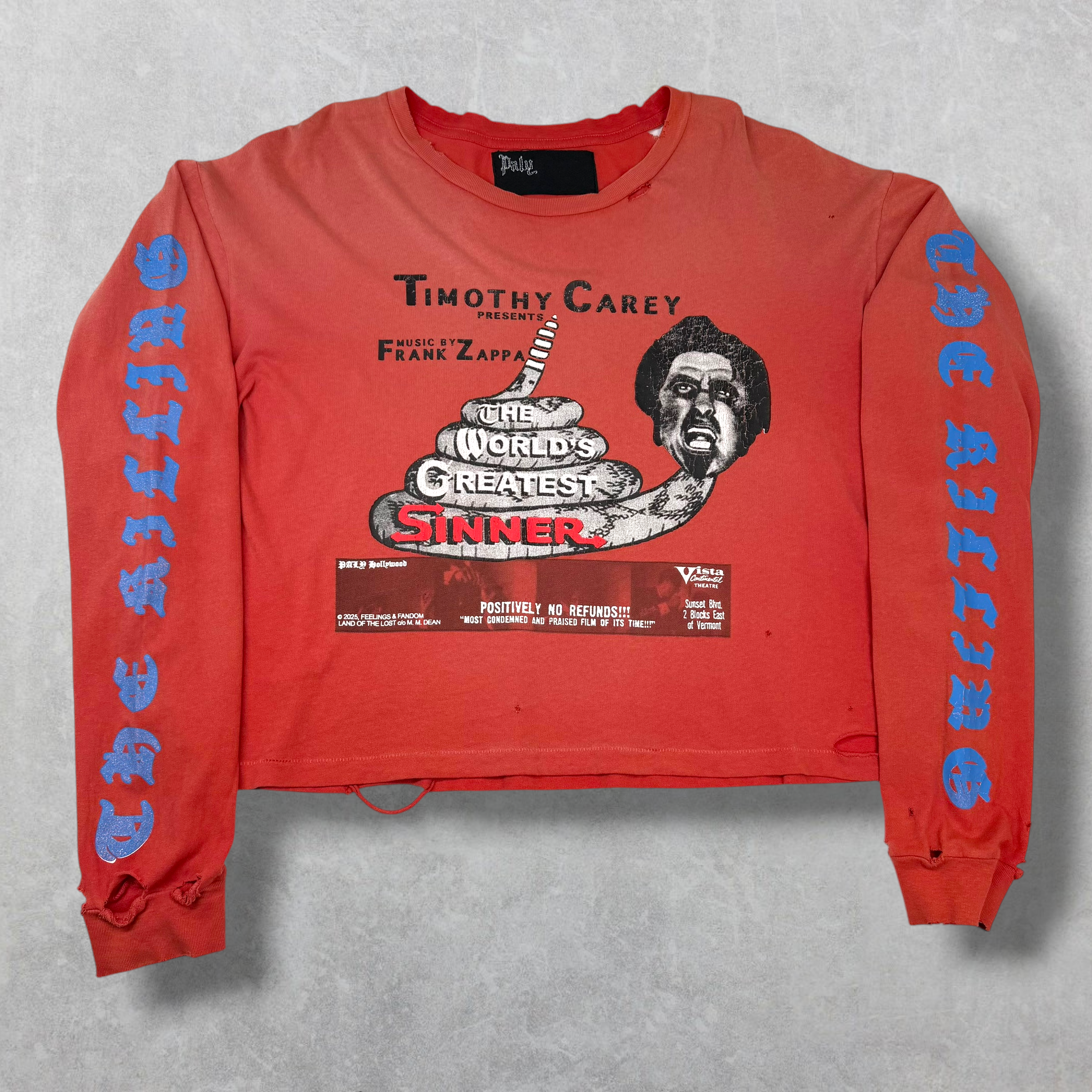 Paly East of Eden L/S Tee Pink S