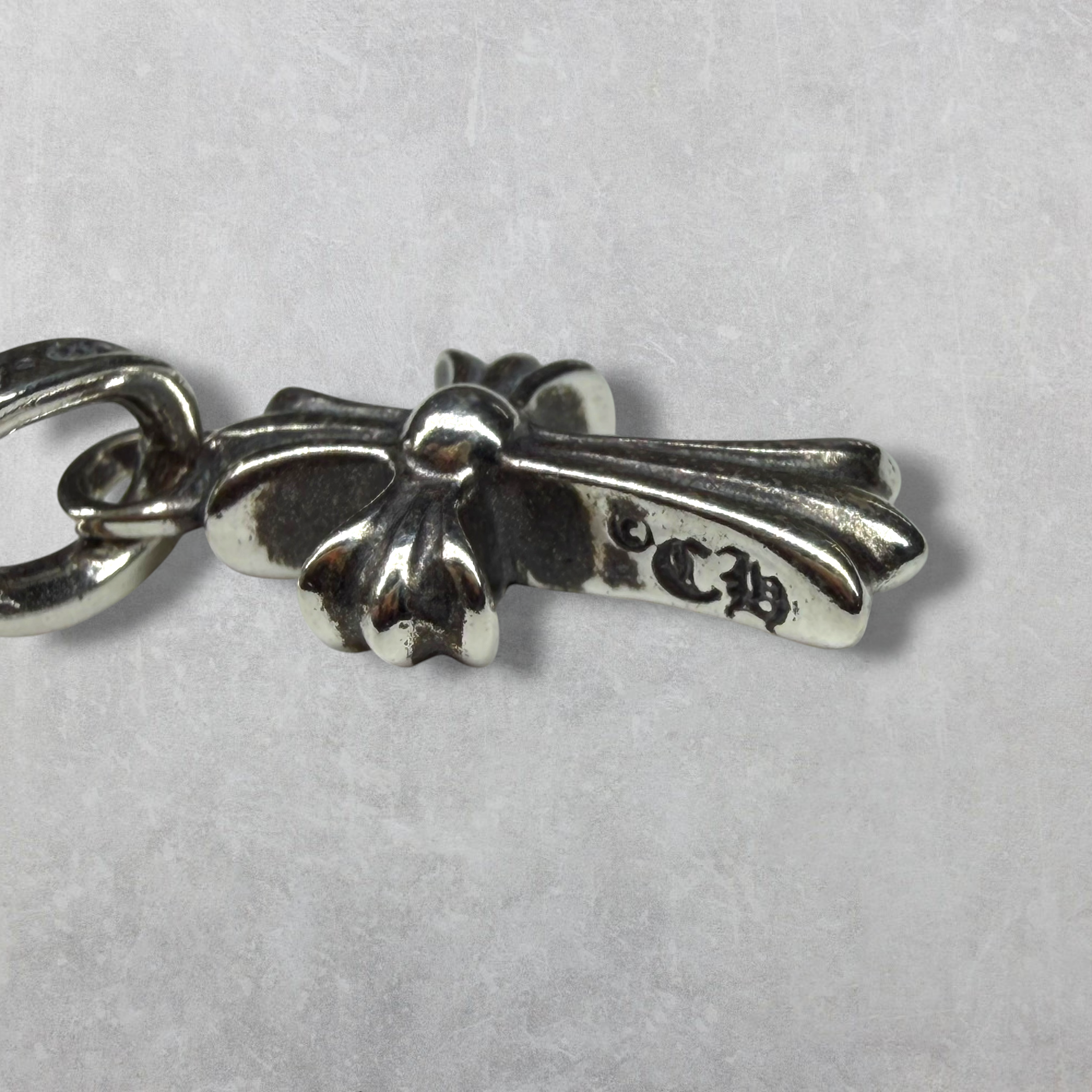 Chrome Hearts Diamond Baby Fat Pendant