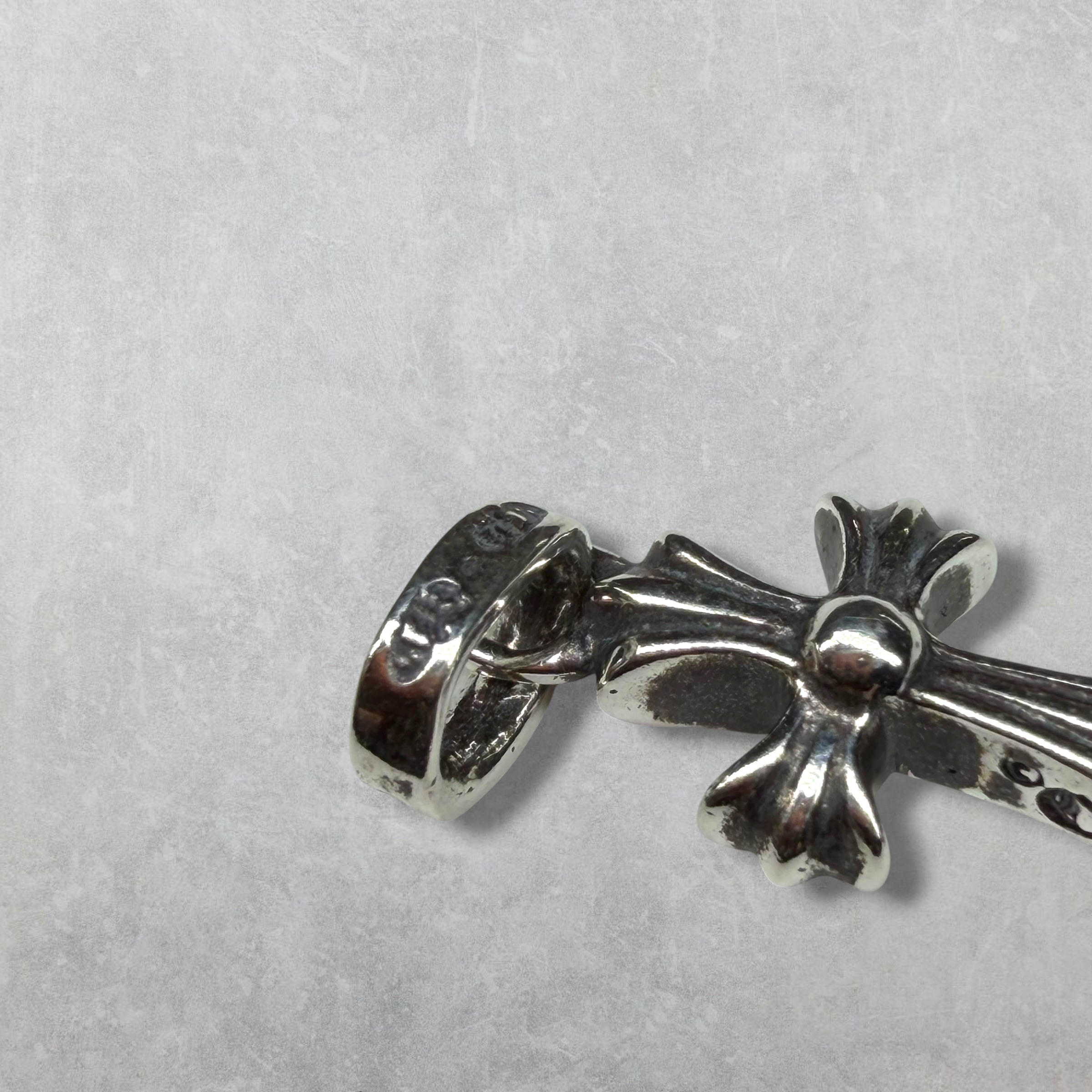 Chrome Hearts Diamond Baby Fat Pendant