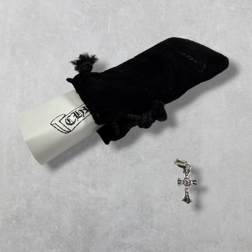 Chrome Hearts Diamond Baby Fat Pendant