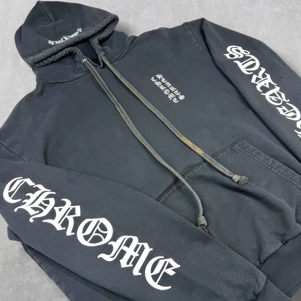 Chrome Hearts Vertical Logo F U Hoodie L