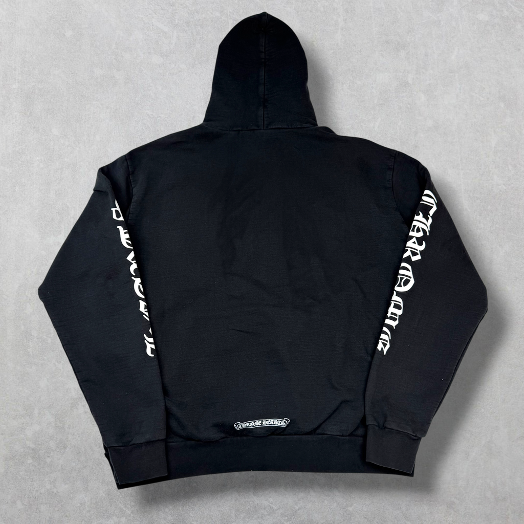 Chrome Hearts Vertical Logo F U Hoodie L