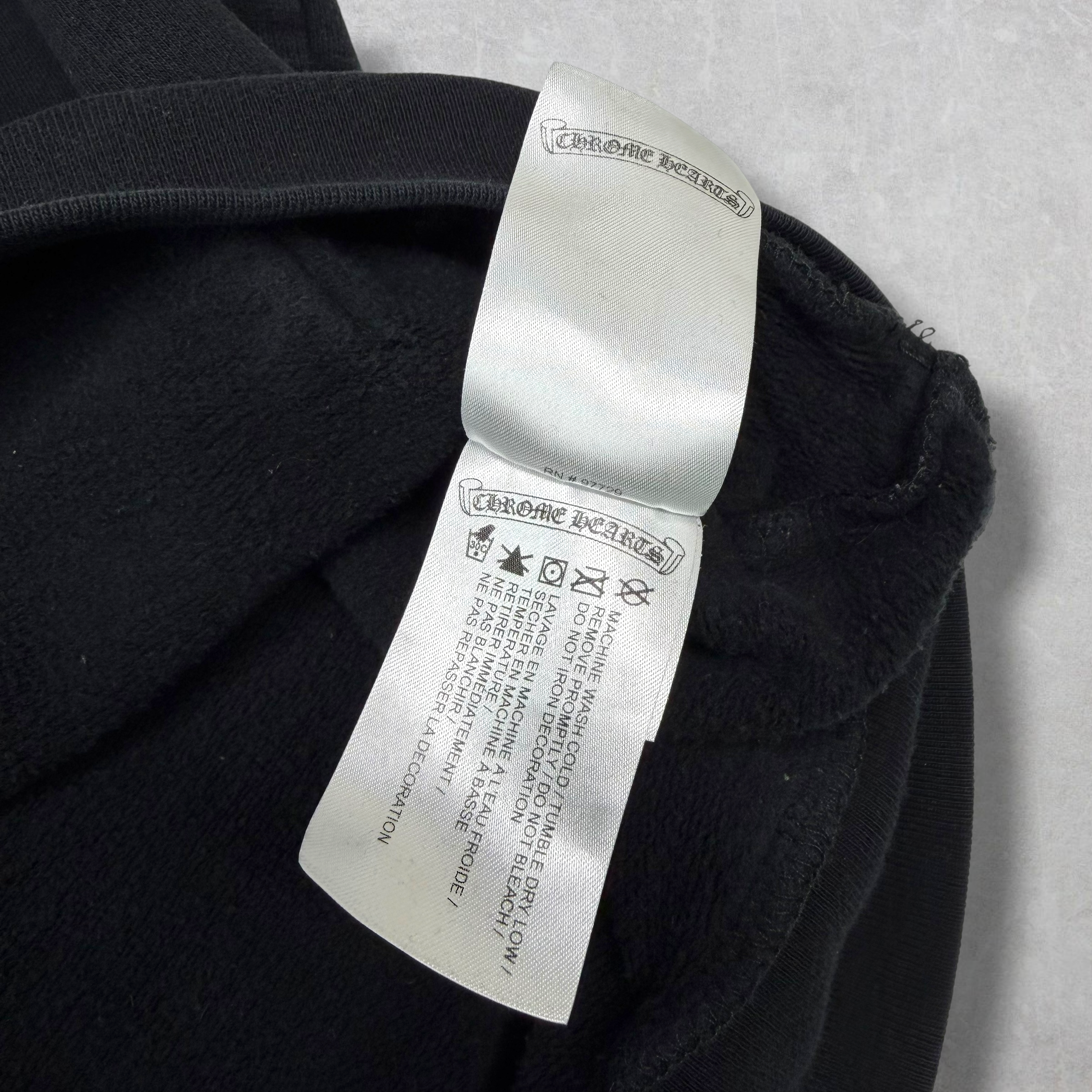 Chrome Hearts Vertical Logo F U Hoodie L