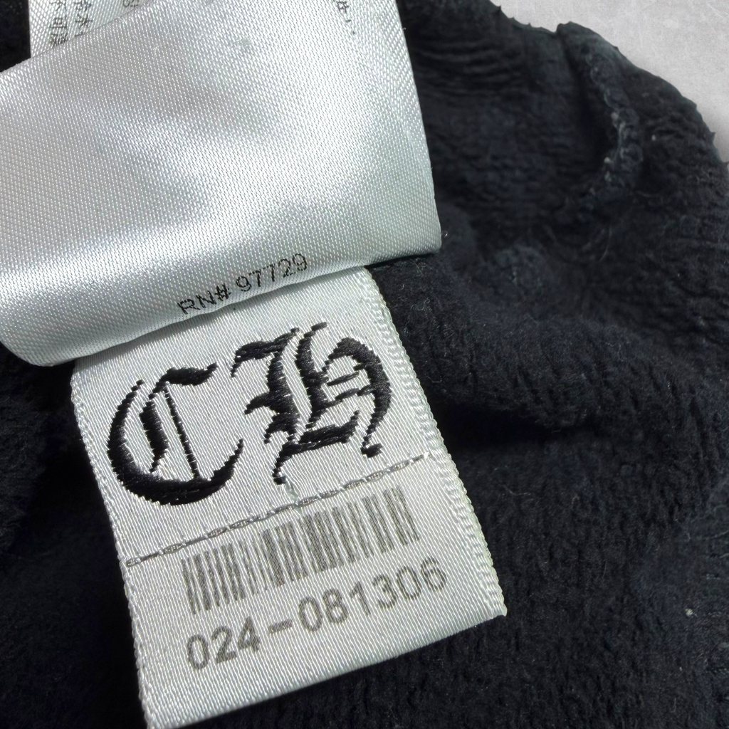 Chrome Hearts Vertical Logo F U Hoodie L
