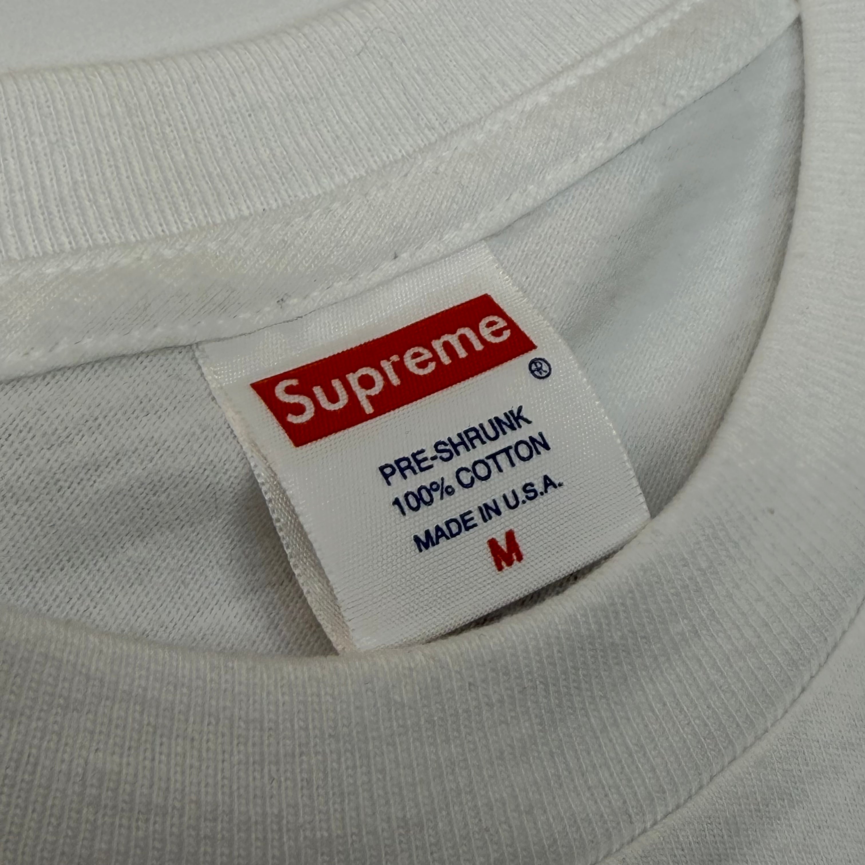 Supreme Mo' Wax Box Logo Tee M