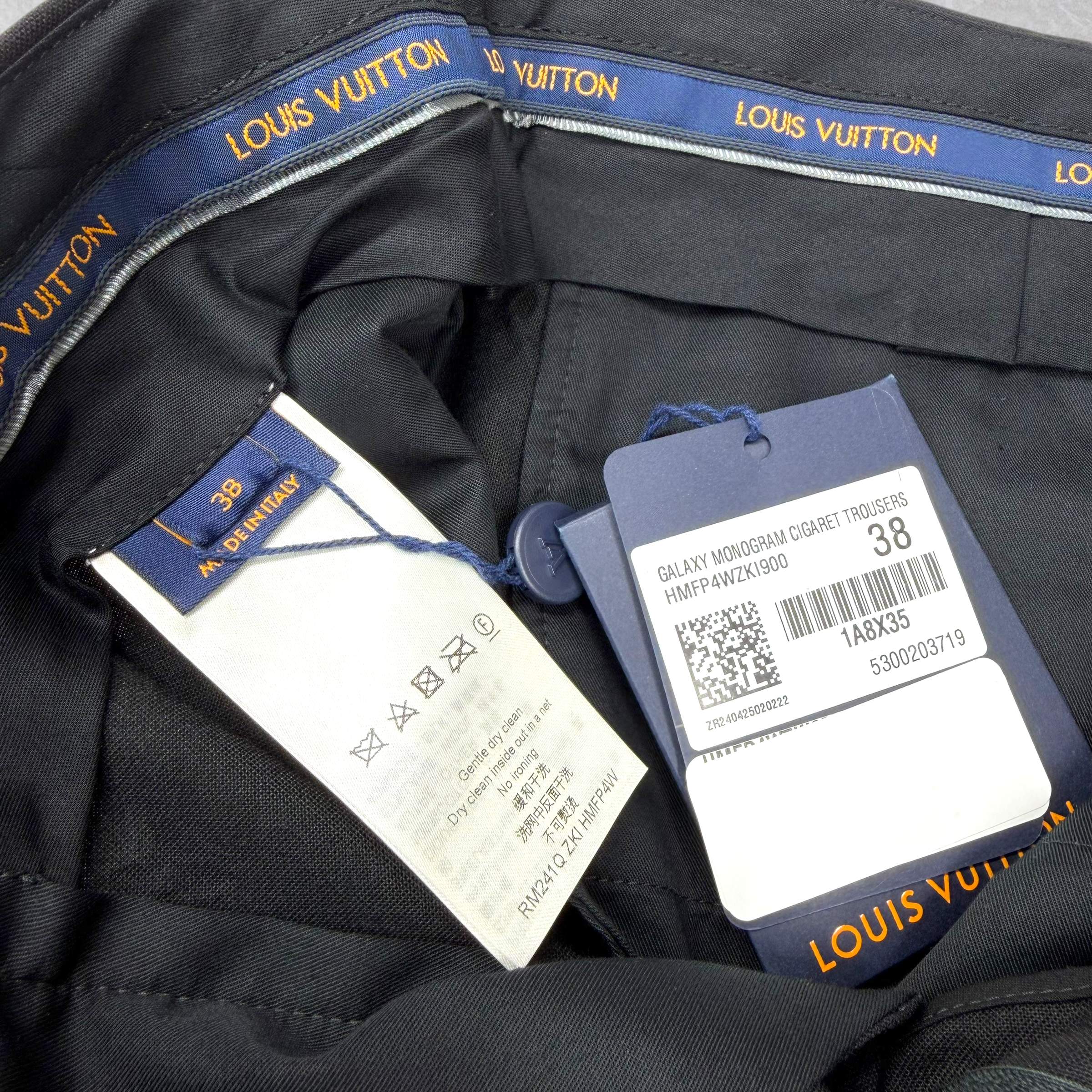 Louis Vuitton Monogram Cigarette Trouser Pants 38 (XS)