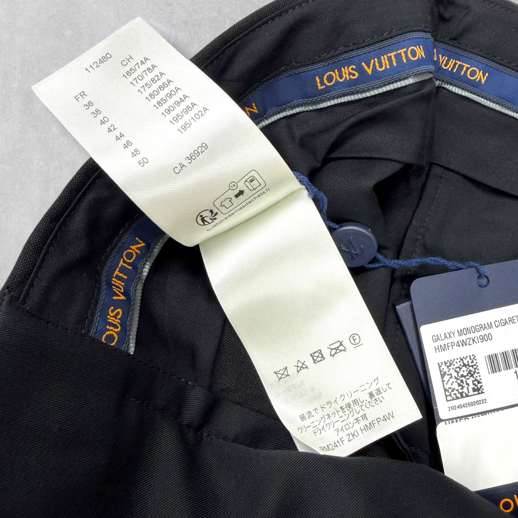 Louis Vuitton Monogram Cigarette Trouser Pants 38 (XS)