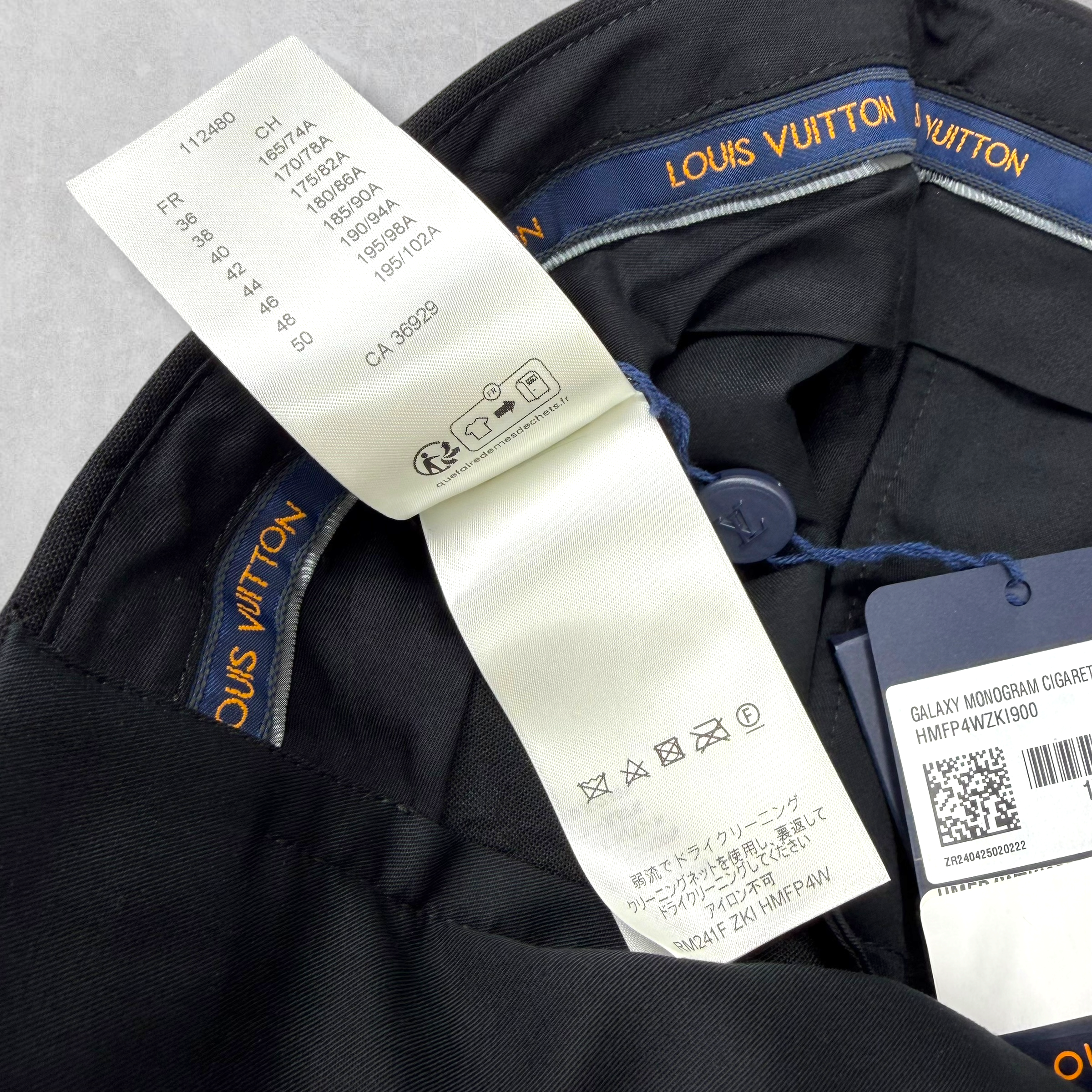 Louis Vuitton Monogram Cigarette Trouser Pants 38 (XS)