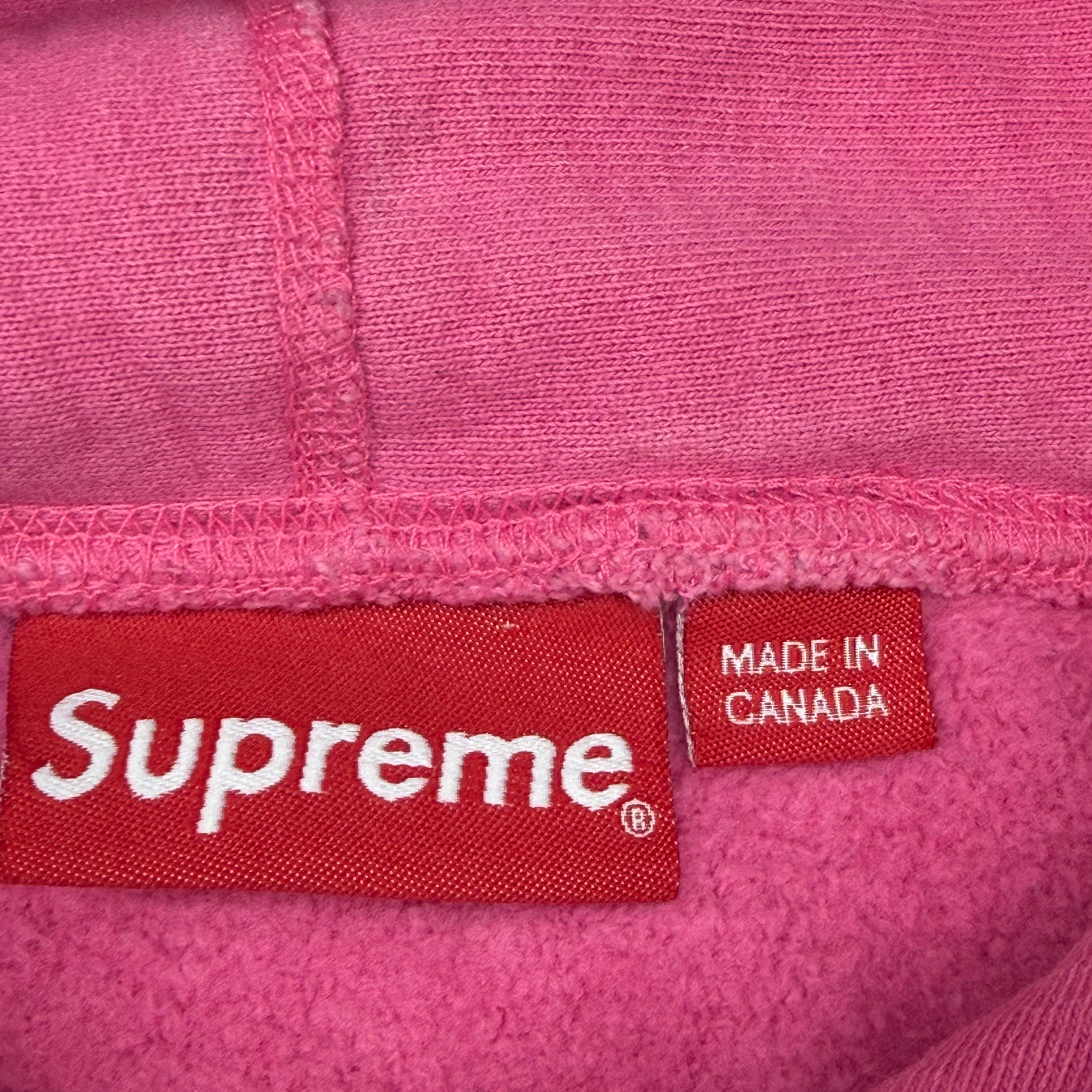 Supreme Box Logo Magenta Hoodie M