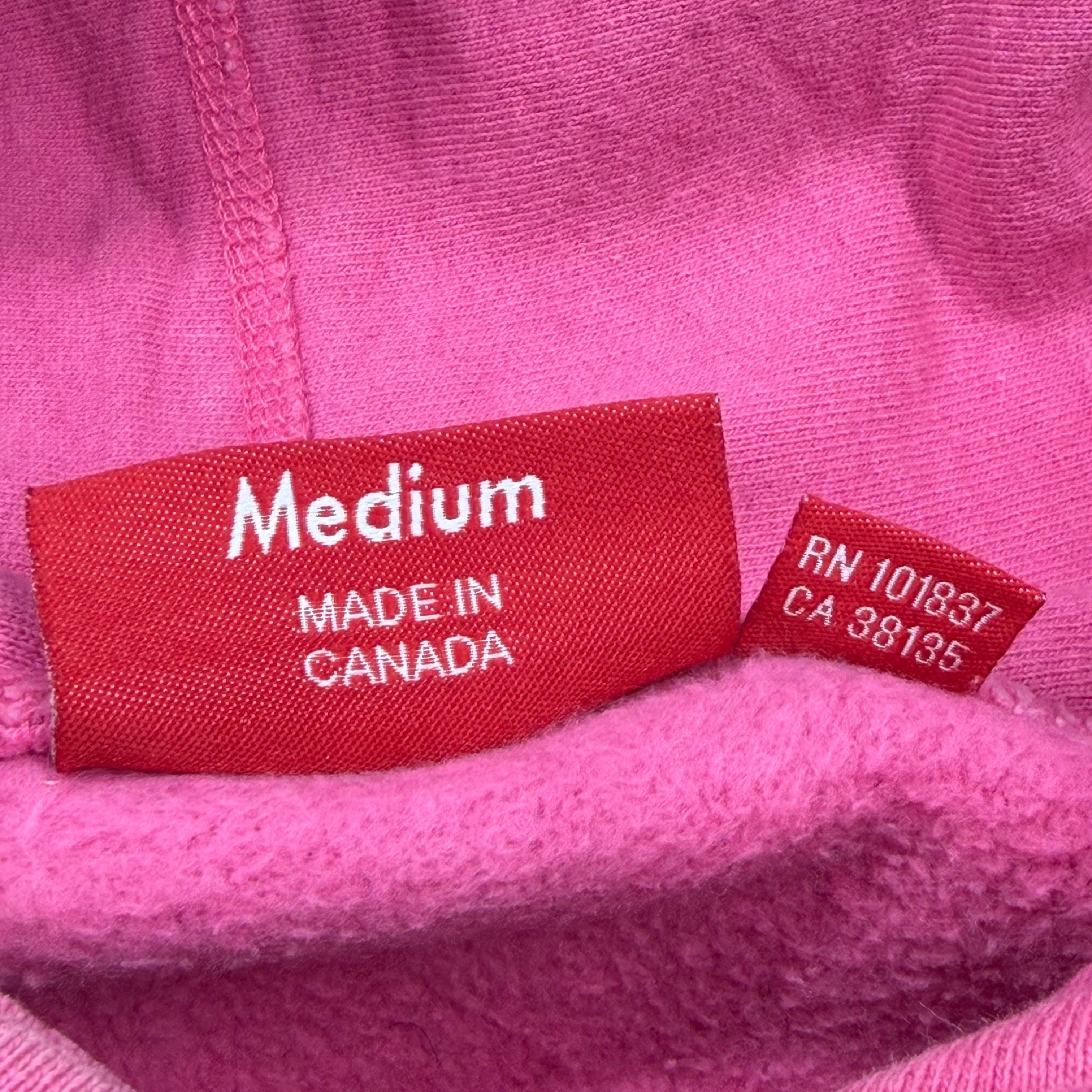 Supreme Box Logo Magenta Hoodie M