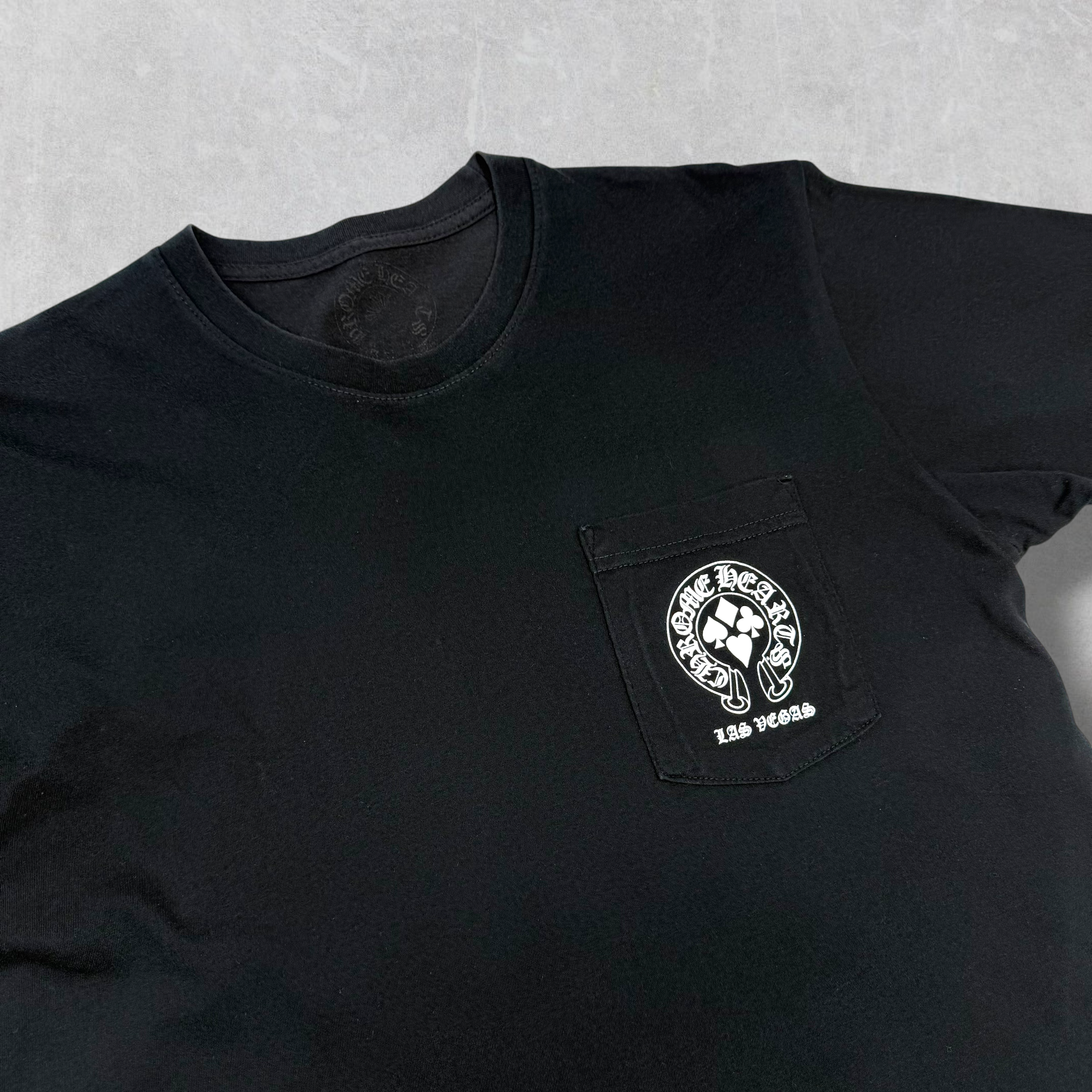 Chrome Hearts Black Welcome To Vegas Tee L