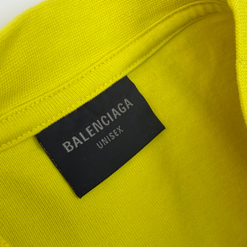 Balenciaga Surfer Logo Tee Yellow 3 (XXL)