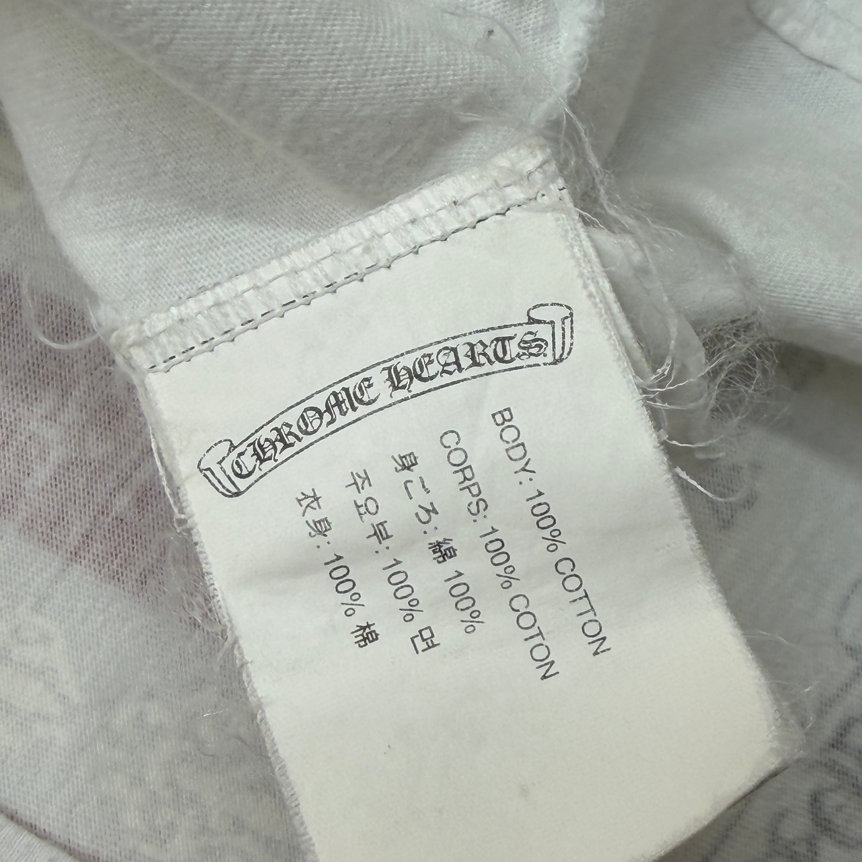 Chrome Hearts American Flag Tee White S