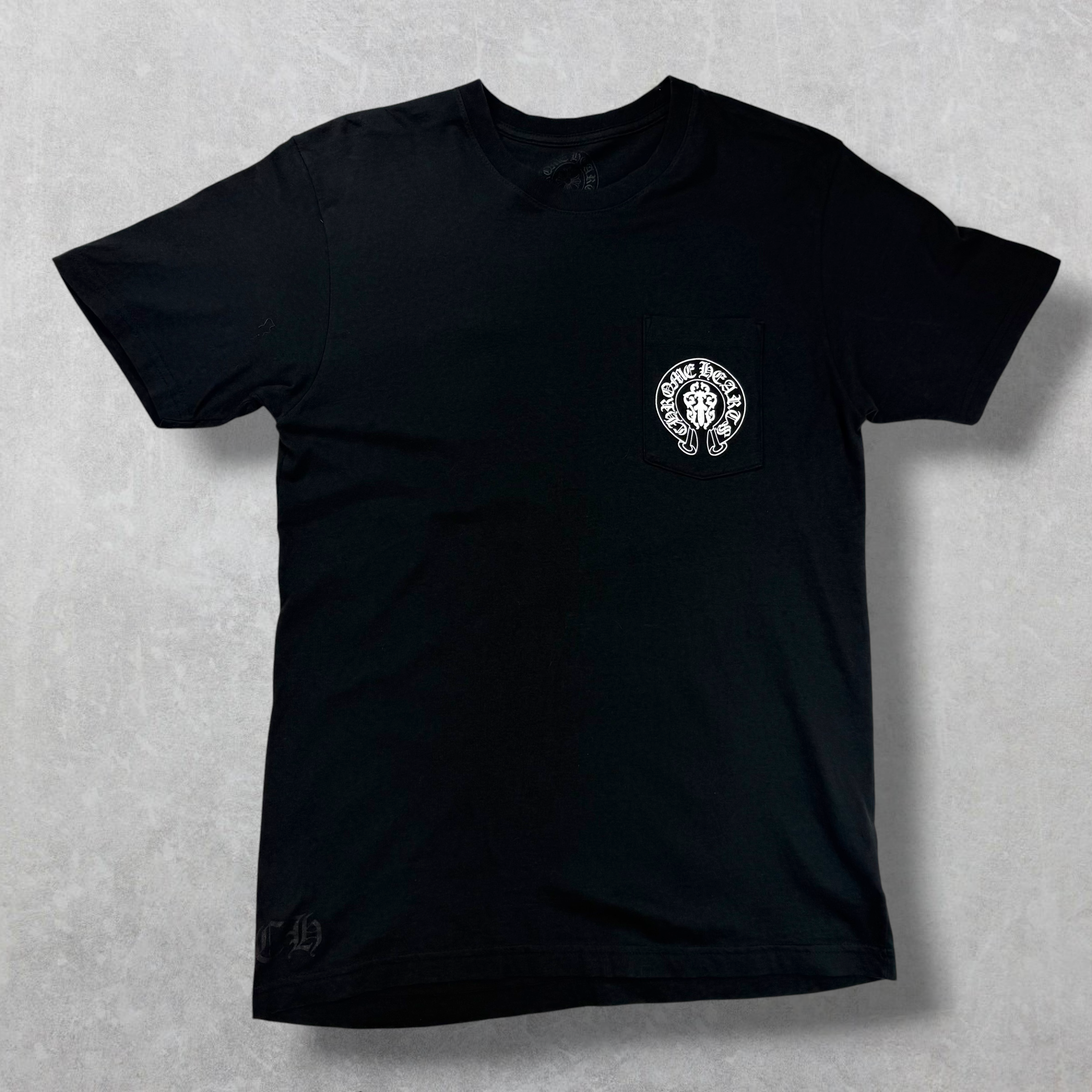 Chrome Hearts American Flag Black Tee L