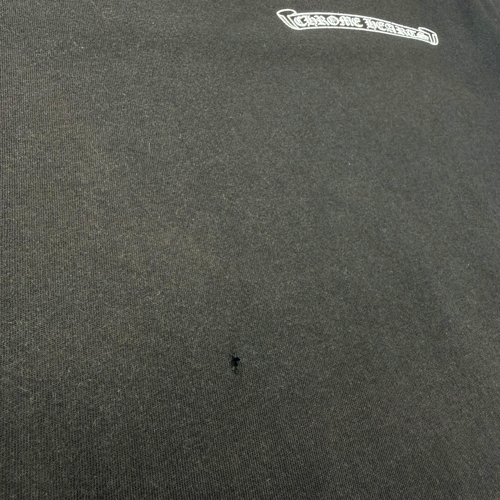 Chrome Hearts Scroll USA V Neck Tee L