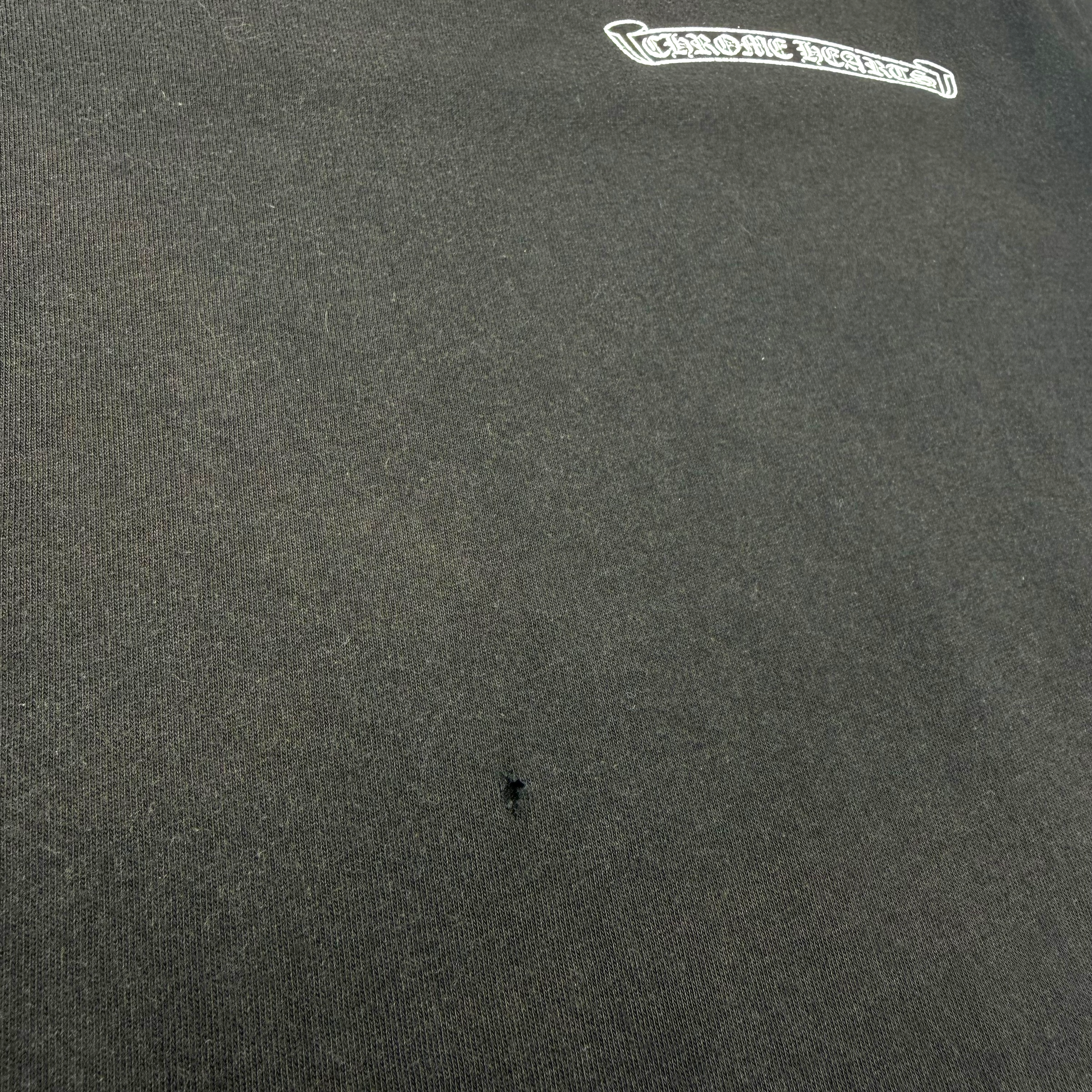 Chrome Hearts Scroll USA V Neck Tee L