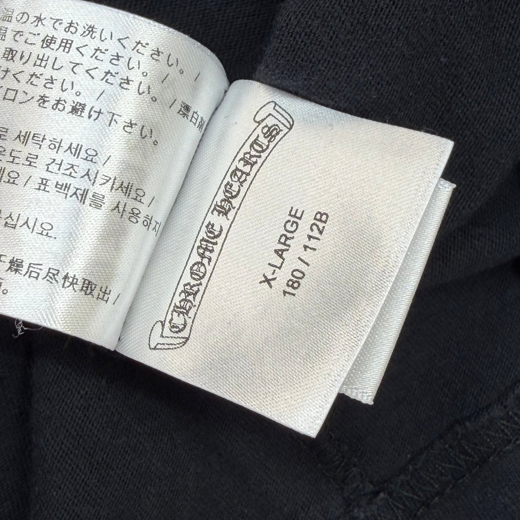 Chrome Hearts Horseshoe Logo Tee Black XL