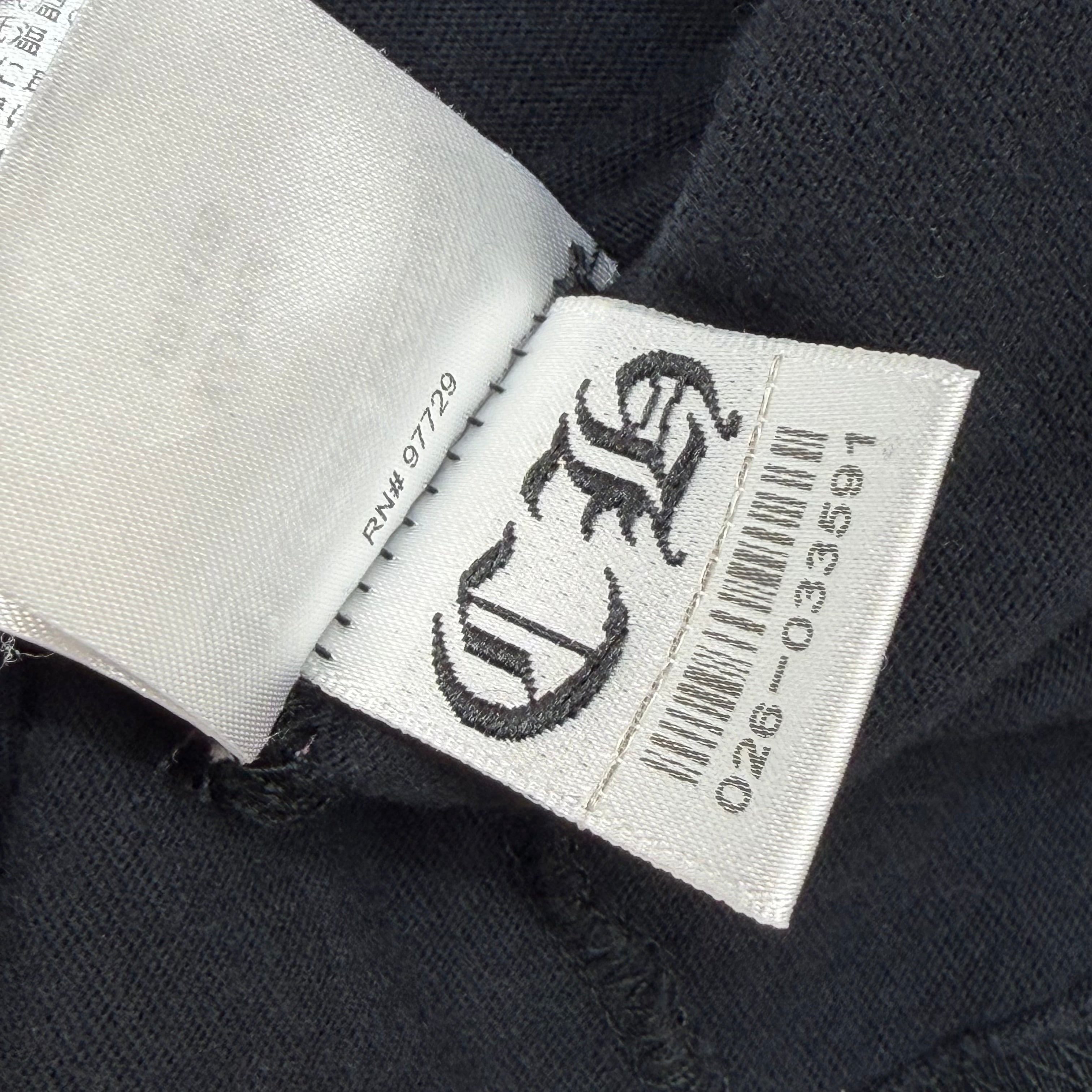 Chrome Hearts Horseshoe Logo Tee Black XL