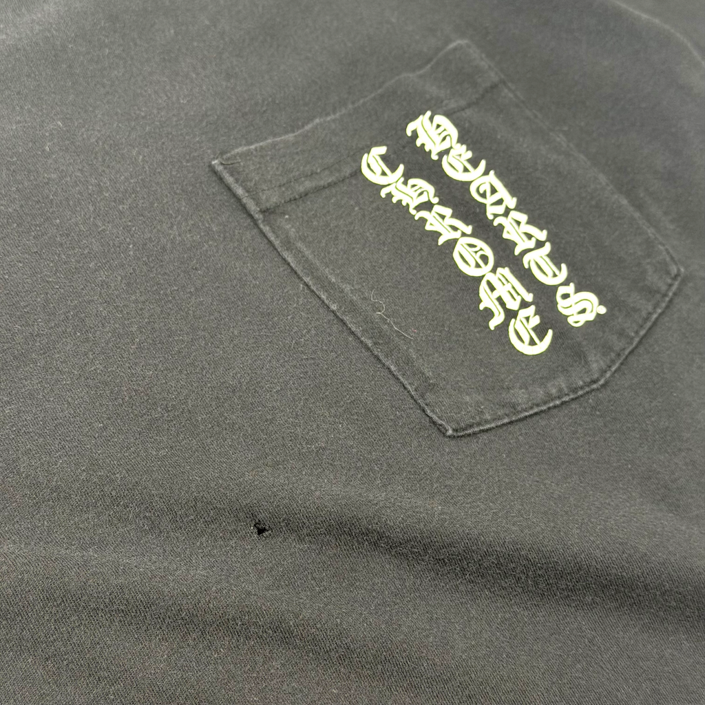 Chrome Hearts Scroll Logo Black Tee M