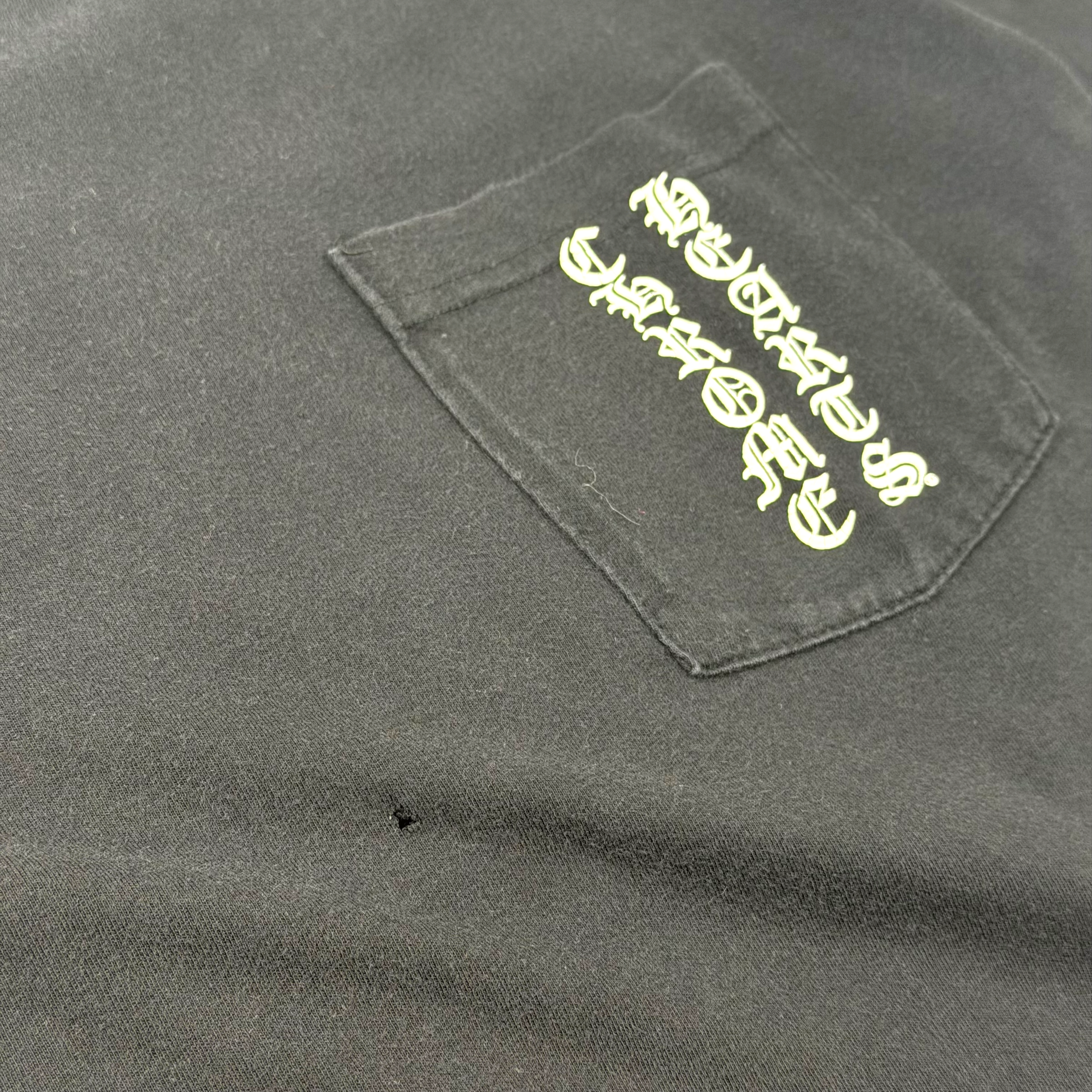 Chrome Hearts Scroll Logo Black Tee M