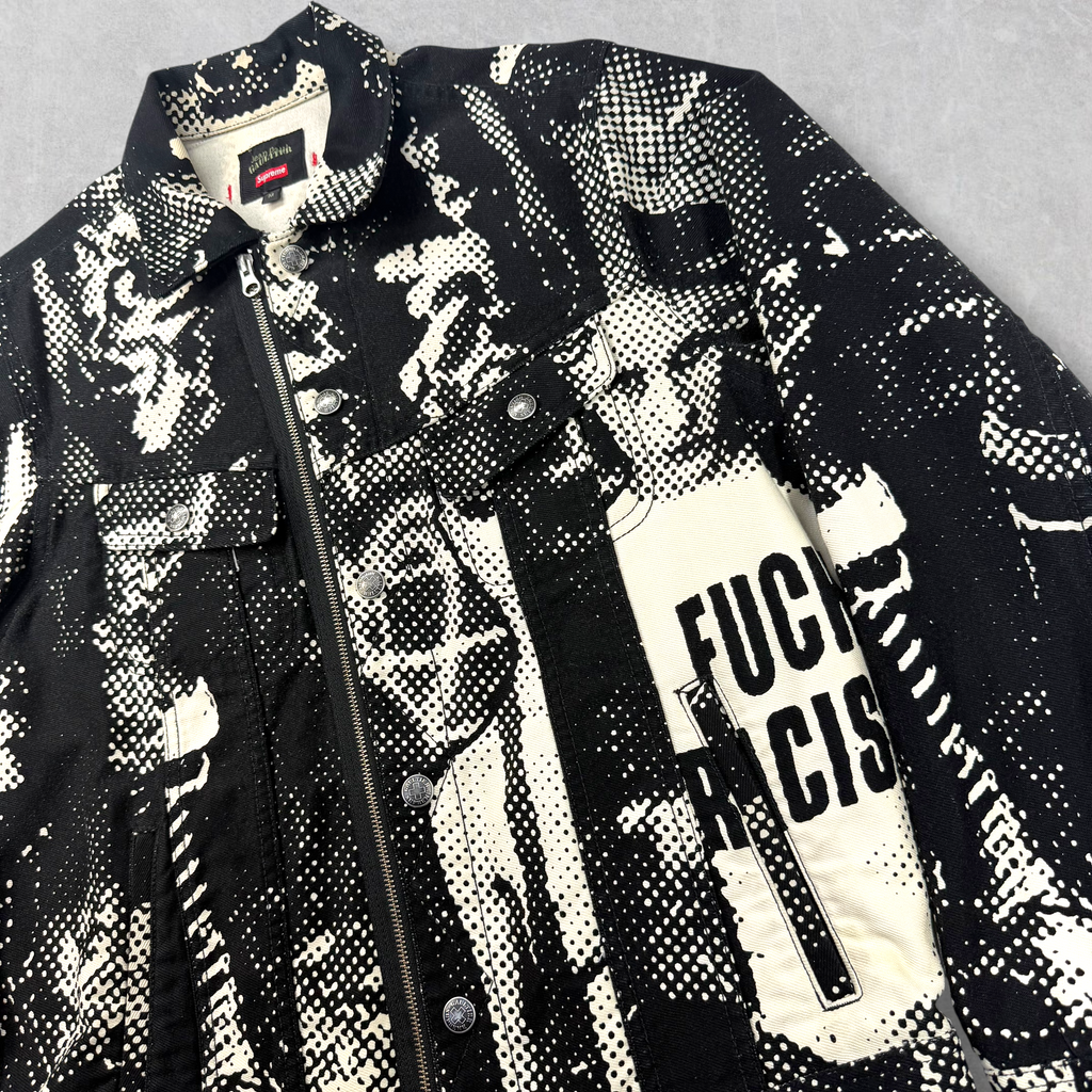Supreme x Jean Paul Gaultier Fuck Racism Trucker Jacket M