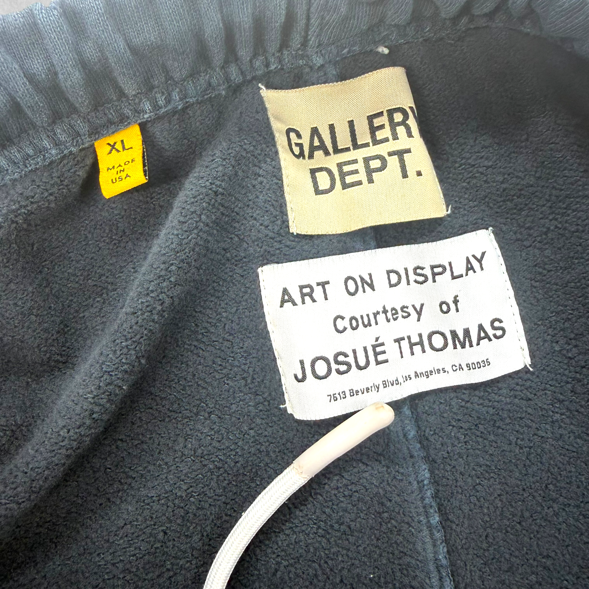 Gallery Dept. Vintage Black Painted Flare Sweatpants XL