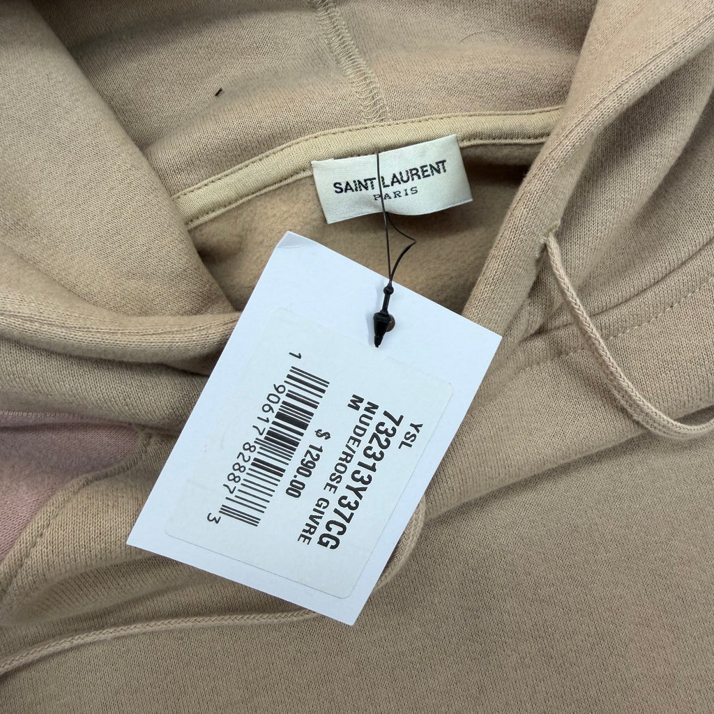 Saint Laurent Colour Block Logo Hoodie M
