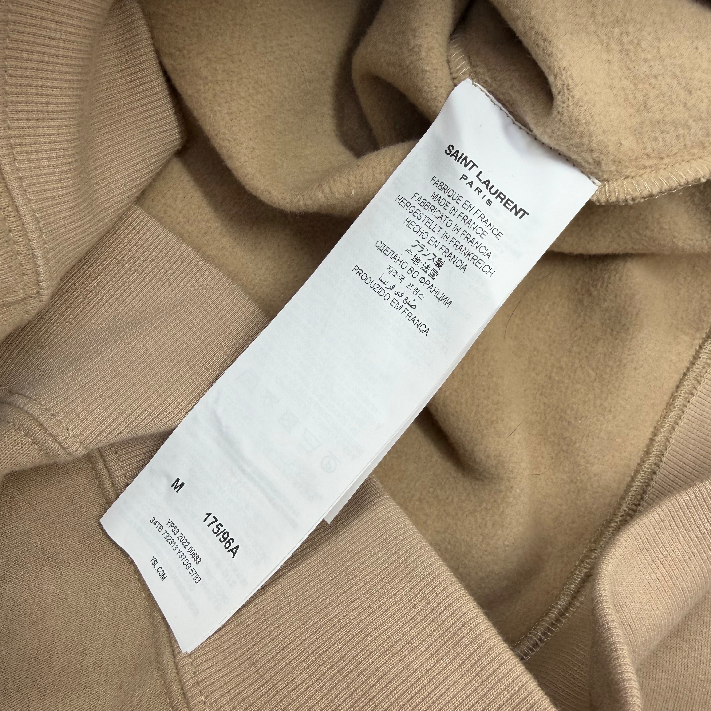 Saint Laurent Colour Block Logo Hoodie M
