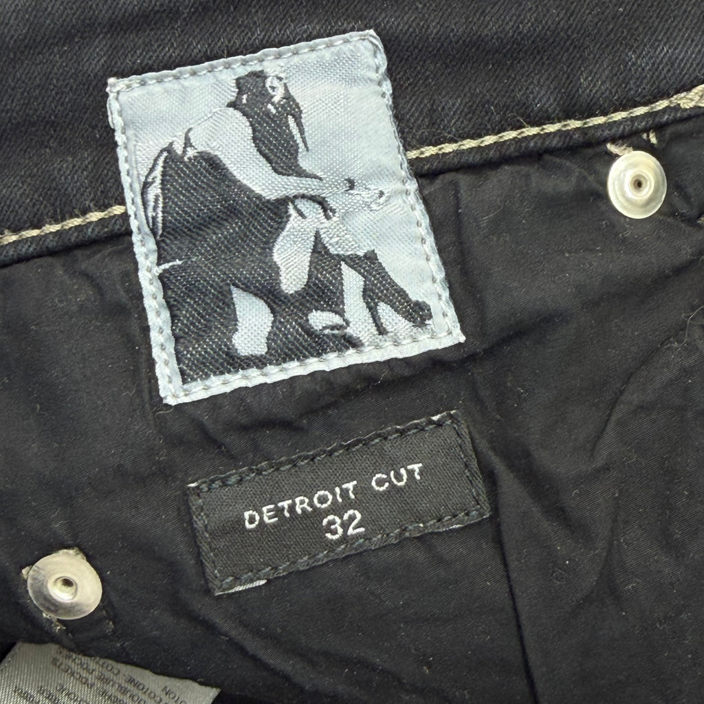 Rick Owens DRKSHDW Detroit Cut Stretch Deep Jeans 32