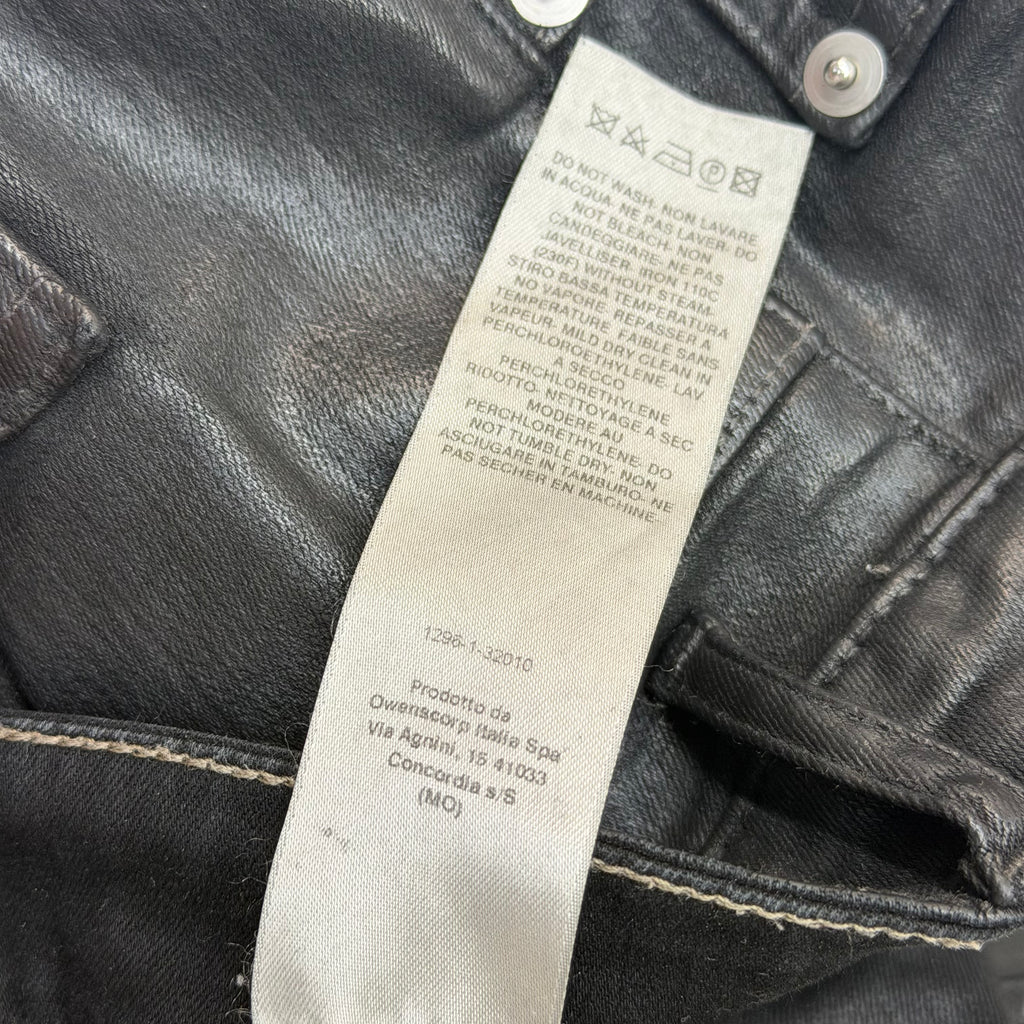 Rick Owens DRKSHDW Detroit Cut Stretch Deep Jeans 32