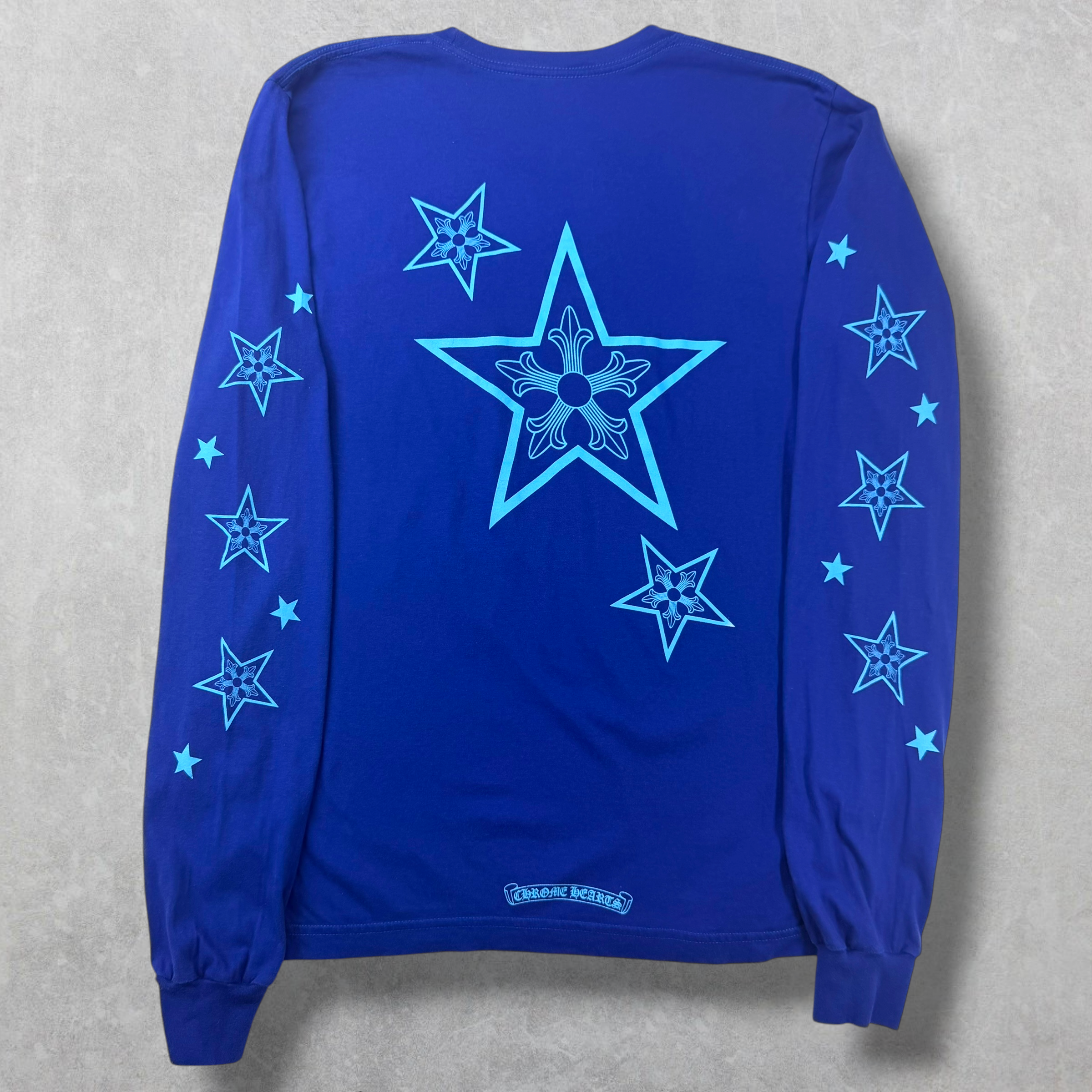 Chrome Hearts Star Blue L/S Tee M