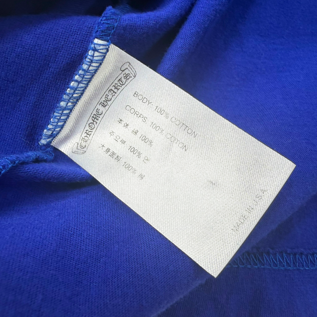 Chrome Hearts Star Blue L/S Tee M