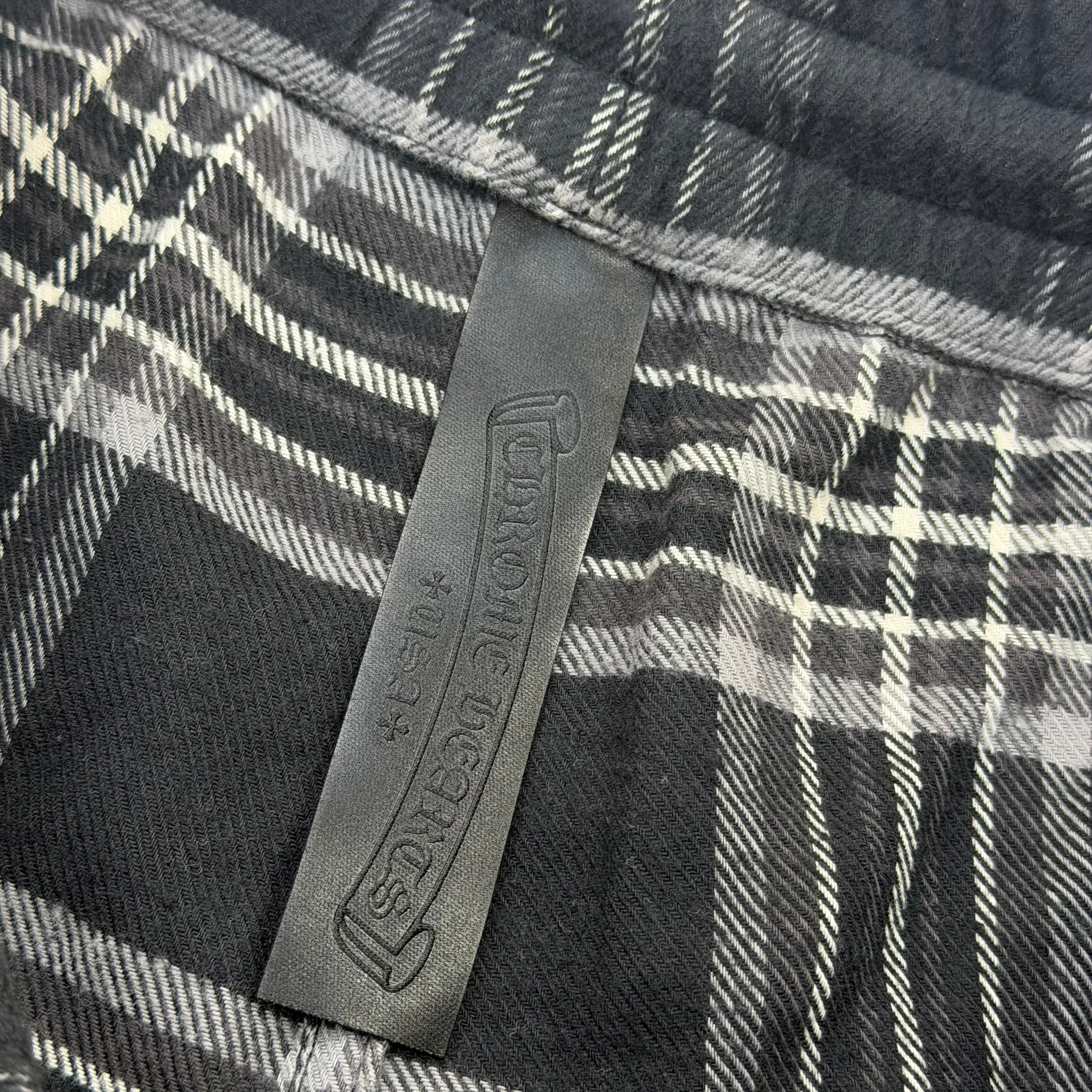 Chrome Hearts "After School" Flannel Shorts M