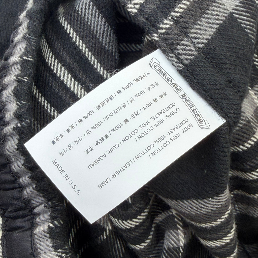 Chrome Hearts "After School" Flannel Shorts M
