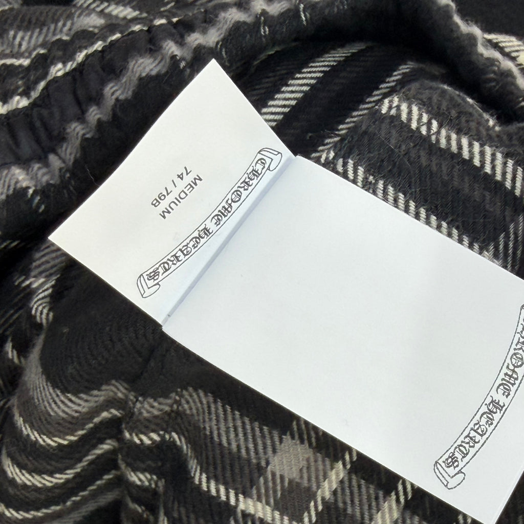 Chrome Hearts "After School" Flannel Shorts M