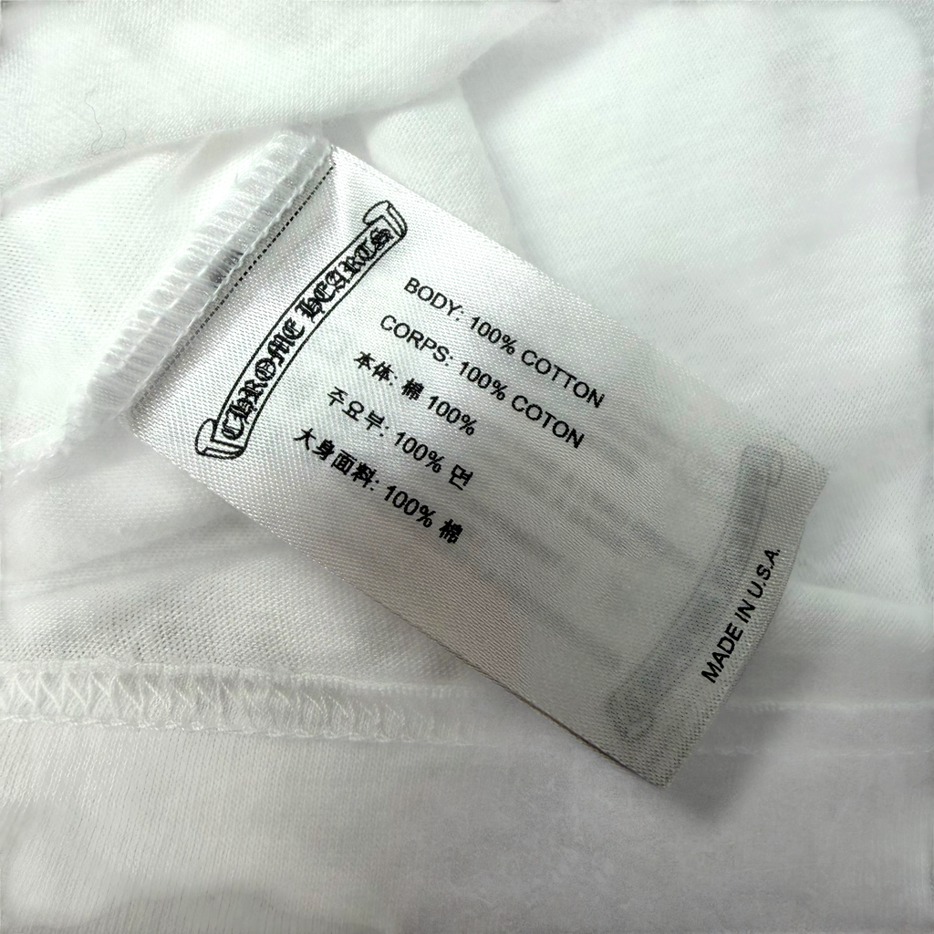 Chrome Hearts St. Barths Exclusive Anchor White Tee L