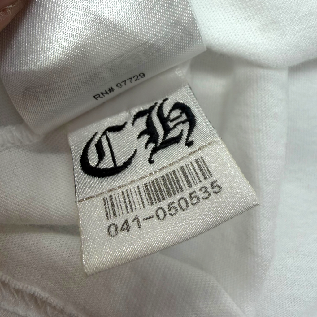 Chrome Hearts St. Barths Exclusive Anchor White Tee L