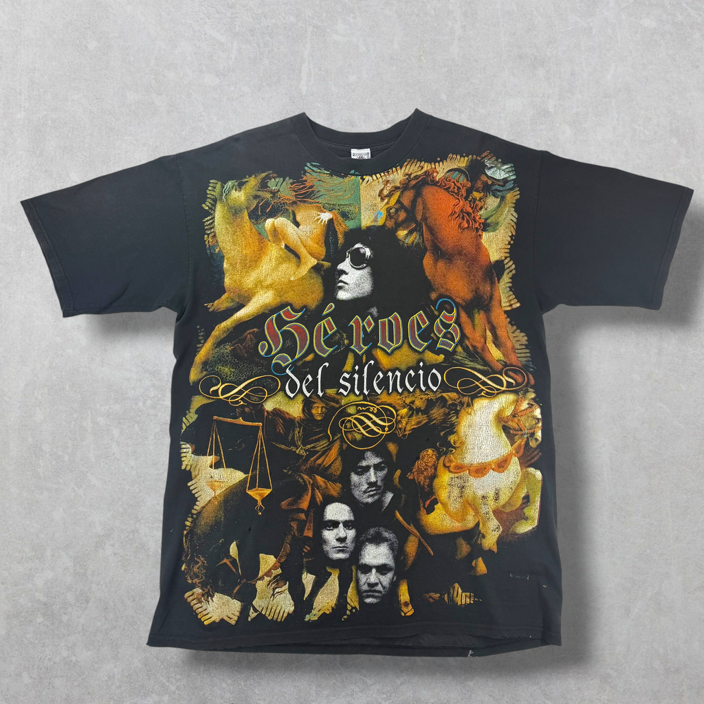 Vintage 90s Resurreccion Heroes Del Silencio Tee XL