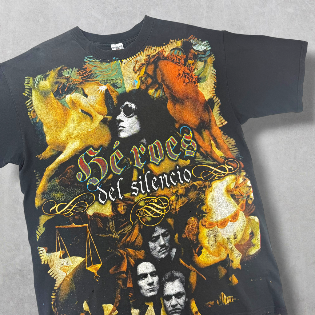 Vintage 90s Resurreccion Heroes Del Silencio Tee XL
