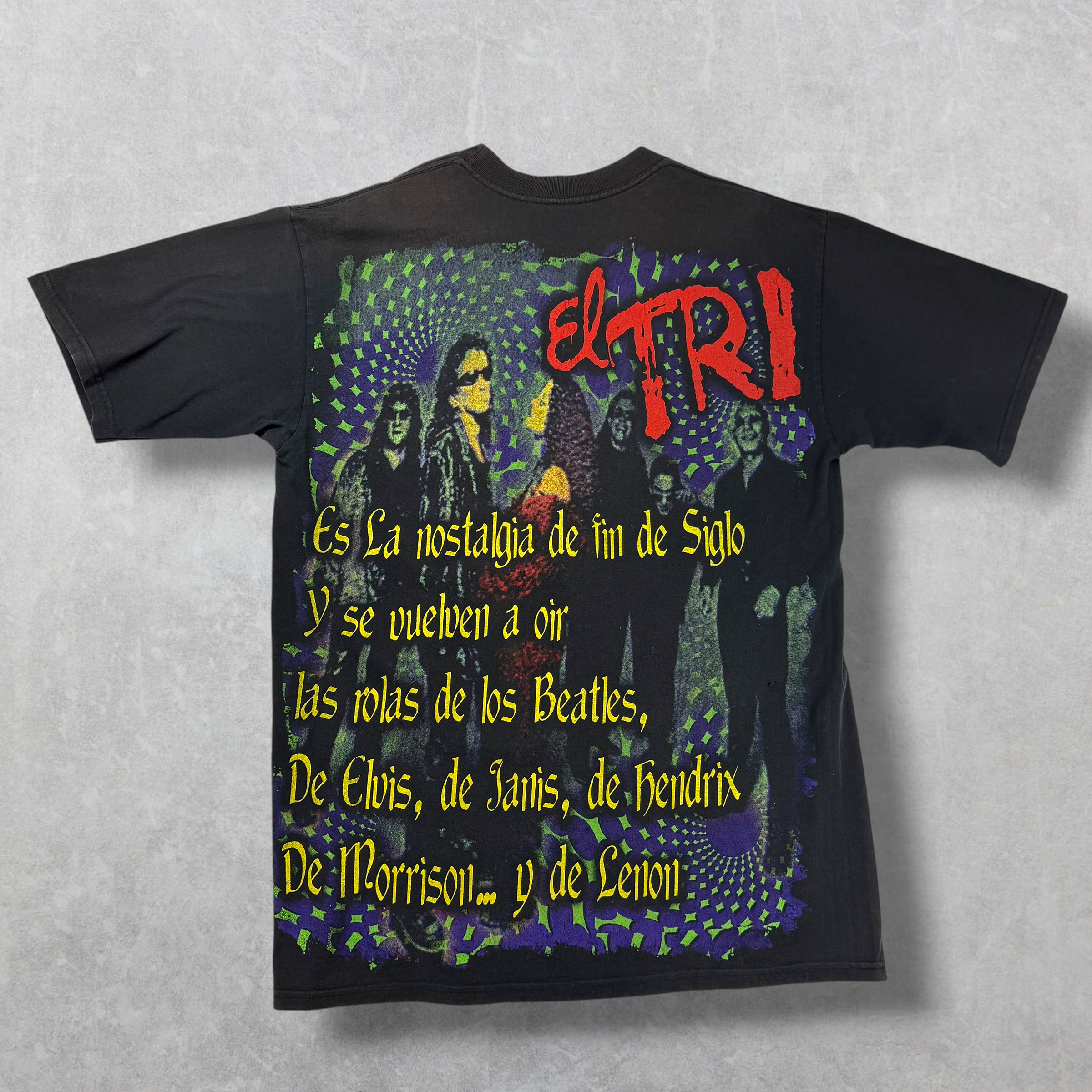 Vintage 90s Resurreccion El Tri Tee XL