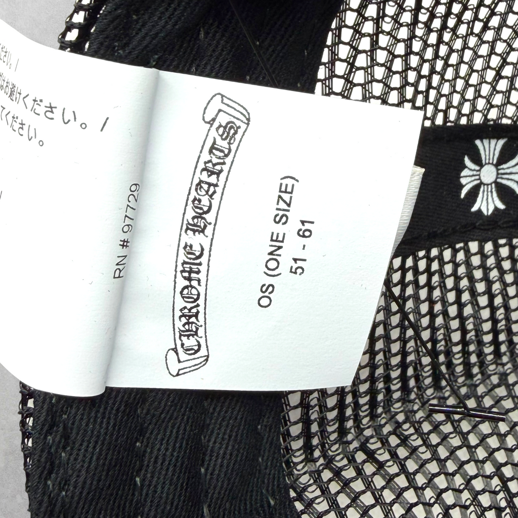 Chrome hearts Red Cemetery Cross Patch Trucker