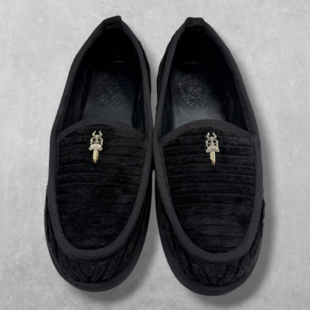 Chrome Hearts Corduroy Dagger Loafers 37 (5US)