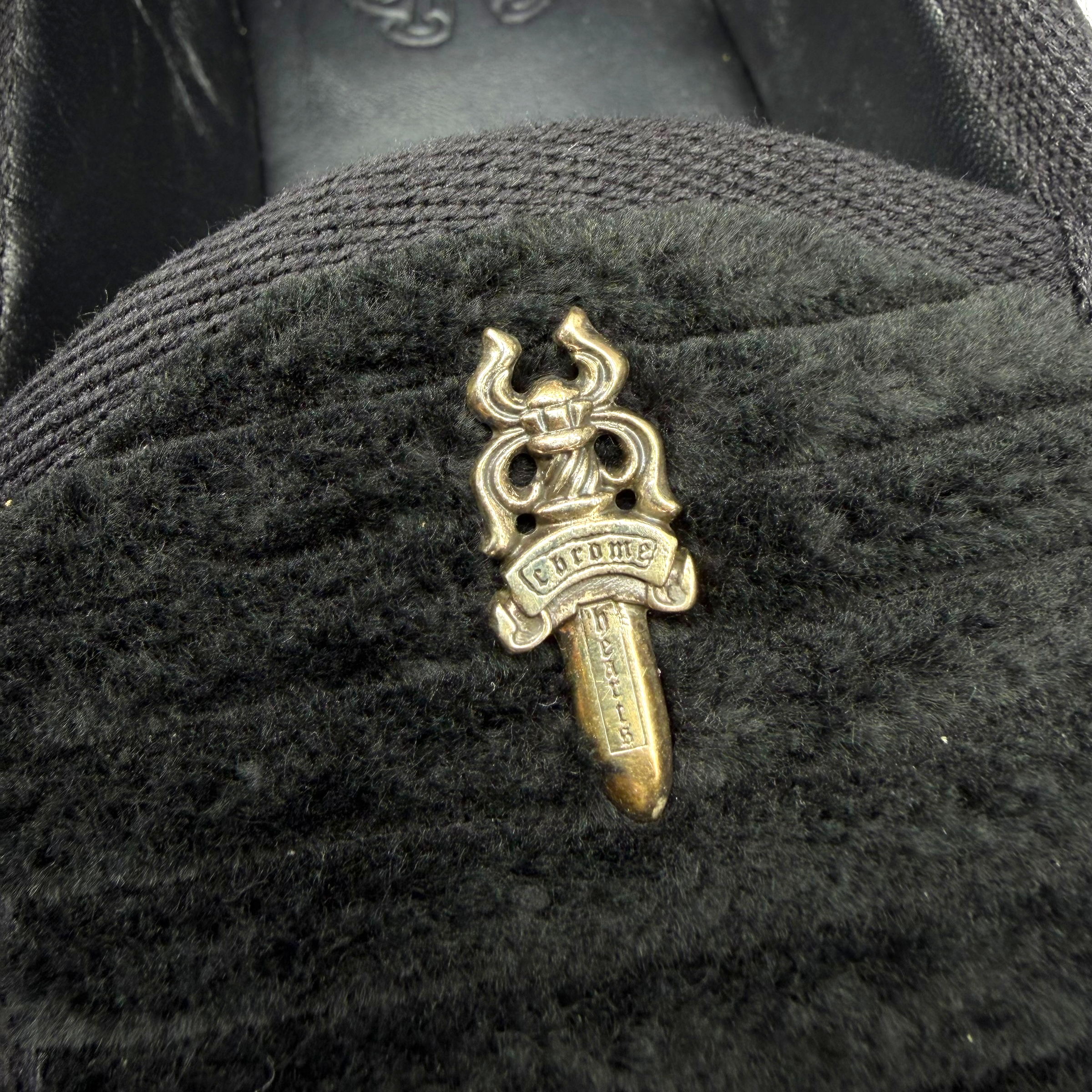 Chrome Hearts Corduroy Dagger Loafers 37 (5US)