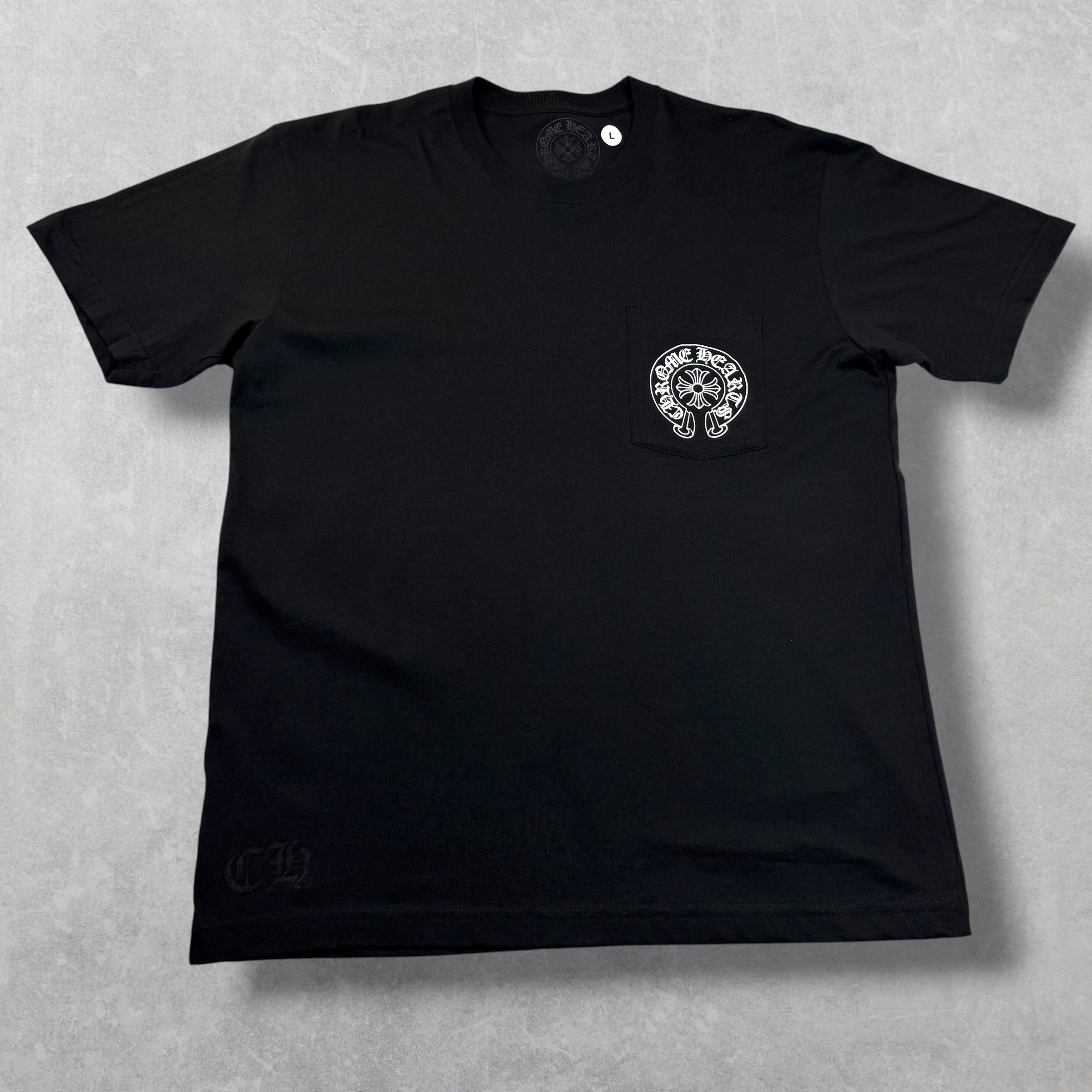 Chrome Hearts Las Vegas Exclusive Horseshoe Tee Black L